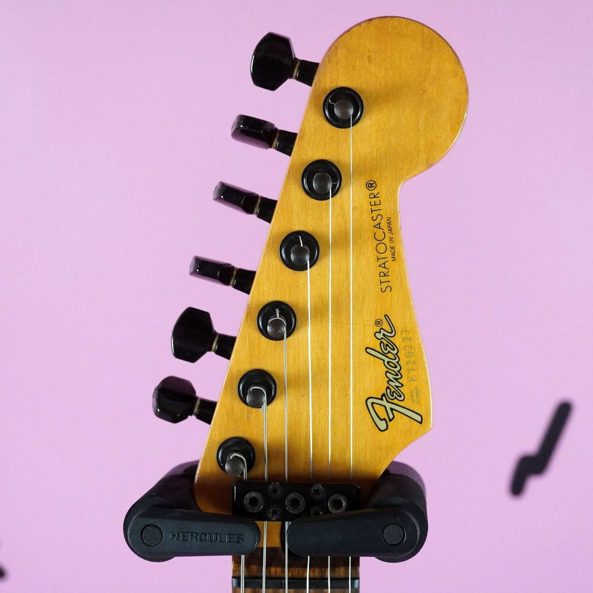 Fender Boxer Series Stratocaster SF-456 1987 See Through Red MIJ