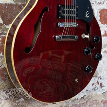 Load image into Gallery viewer, Epiphone Japan Riviera ST 1981 Transparent Red MIJ Matsumoku JV
