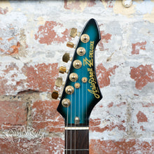 Load image into Gallery viewer, Aria Pro II ZZ Deluxe-V 1983 Blue Black Sunburst MIJ Matsumoku Japan
