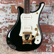 Load image into Gallery viewer, Kid's Guitars Blue Rite Custom Golden Guitar 1990's Dark Green Japan Mosrite Yamaha MIJ Japan
