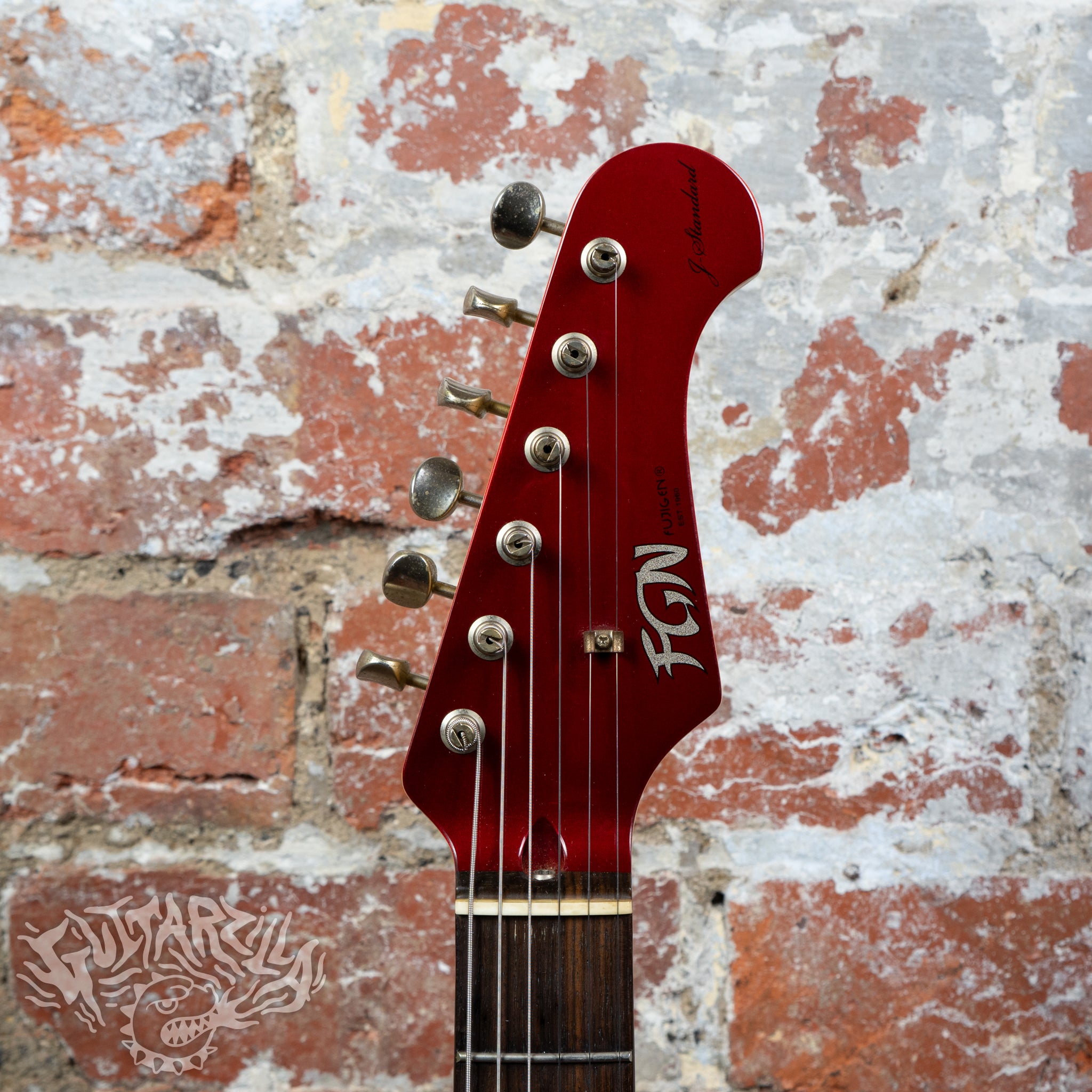 Squier Contemporary Jazz Bass PJ-555 1983 Torino Red MIJ JV Japan 