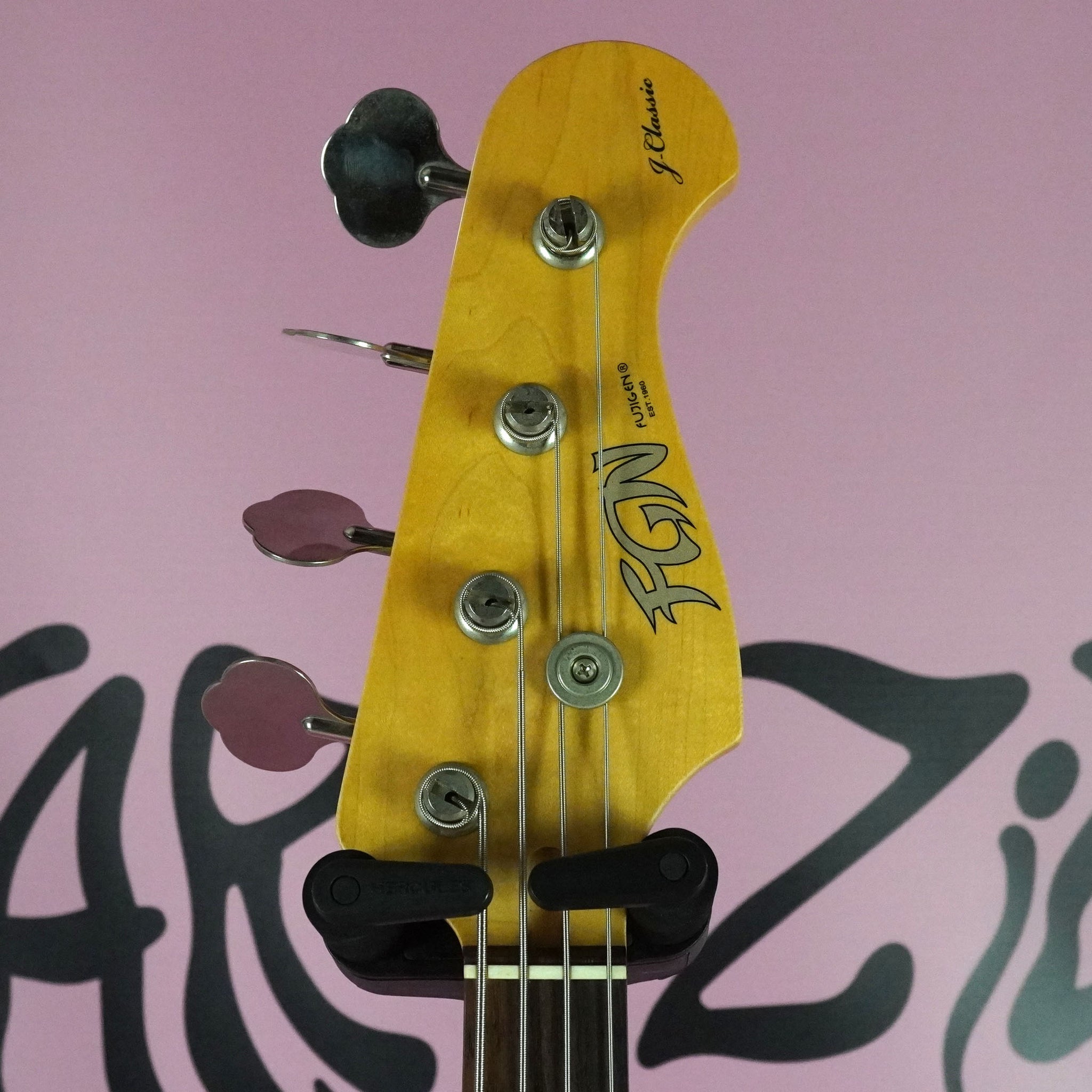 FGN J Classic Jazz Bass 2019 Vintage White MIJ FujiGen Japan