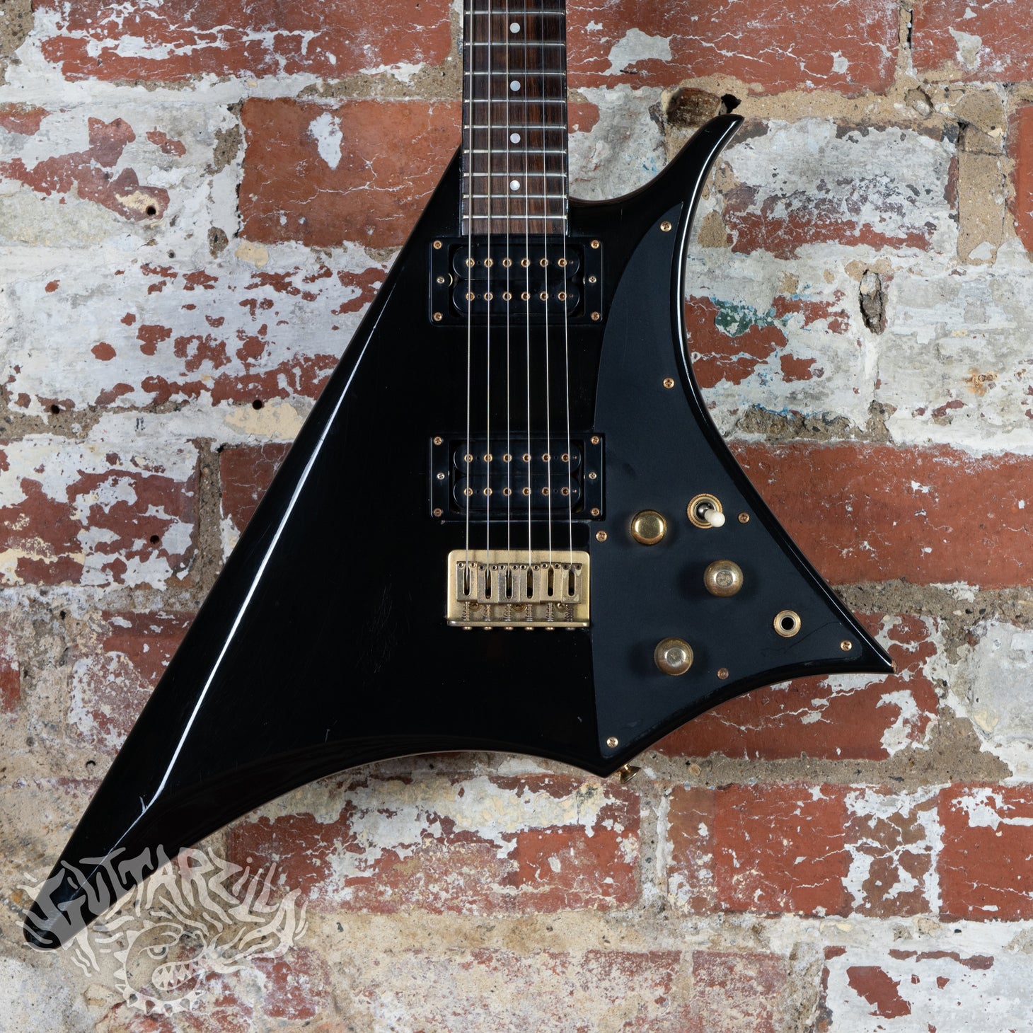 【HS・Anderson】Kite H.S.Anderson Kite HS-K1G 1980's Black MIJ Japan – Guitarzilla