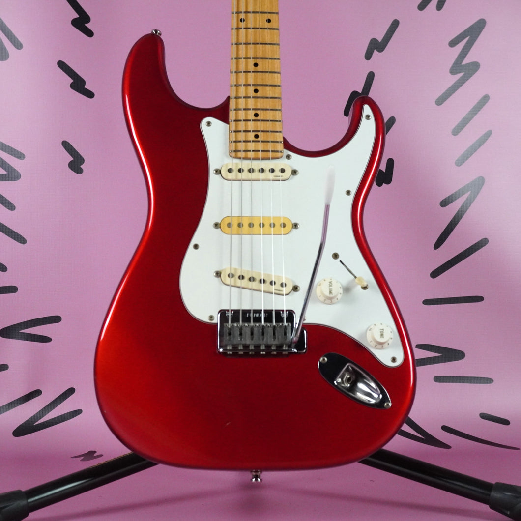 Fender Stratocaster Short Scale STS-55M Order Made 1990 Candy Apple Red MIJ Japan