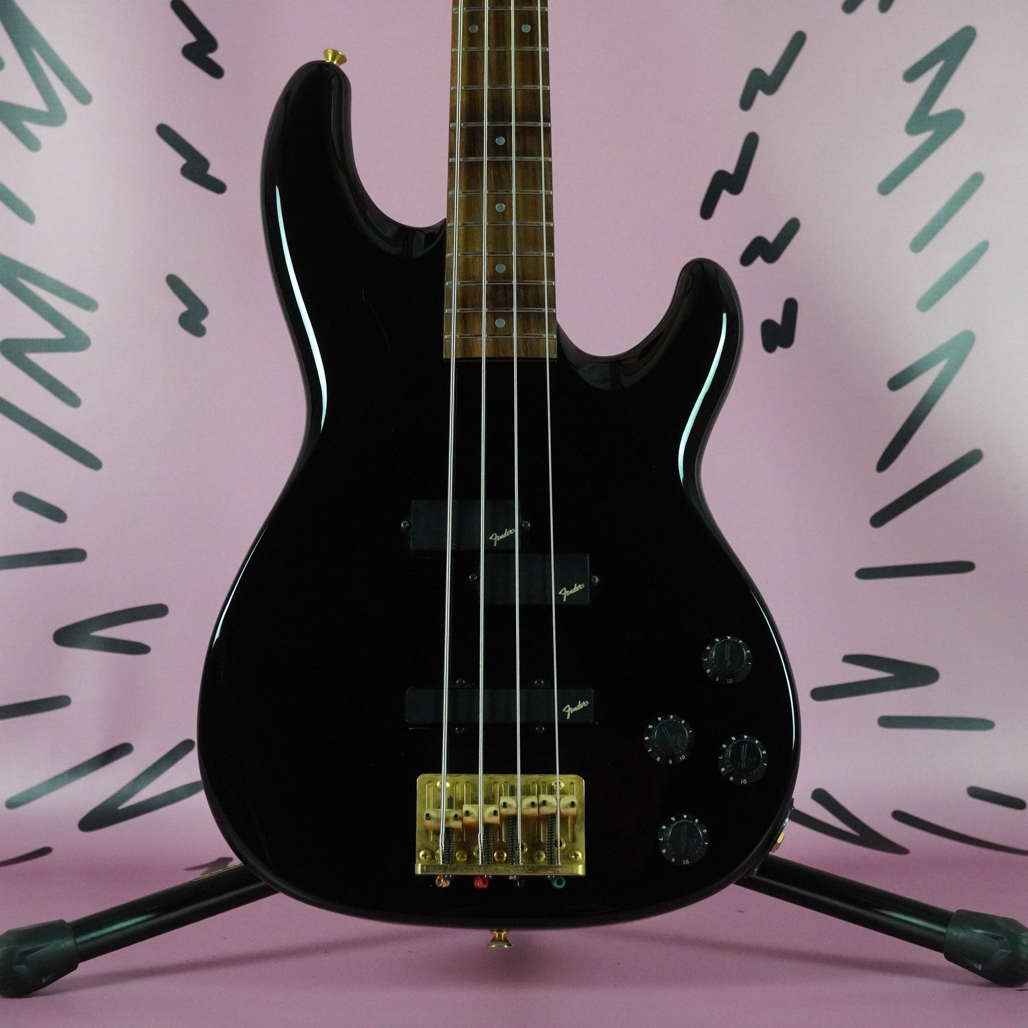 Fender Jazz Bass Special Medium Scale PJM-65 1988/89 Black MIJ
