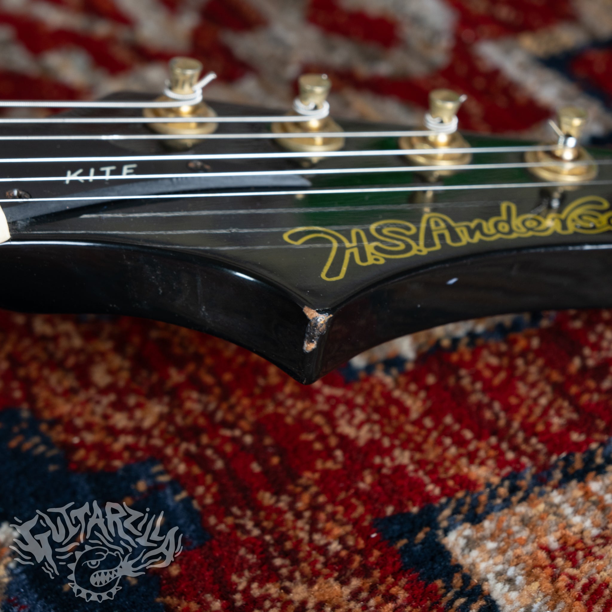 H.S.Anderson Kite HS-K1G 1980's Black MIJ Japan – Guitarzilla
