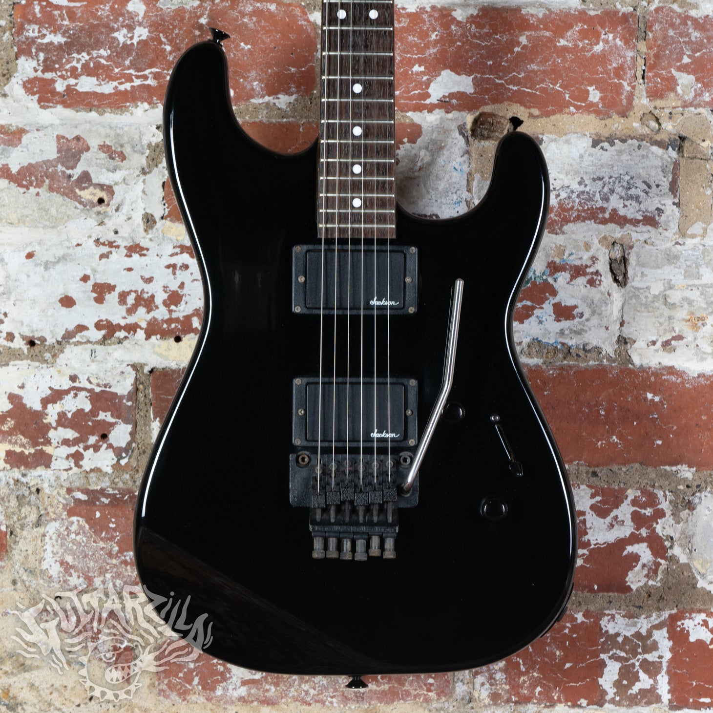 Charvel Model 3A Superstrat 1987 Black MIJ Japan – Guitarzilla