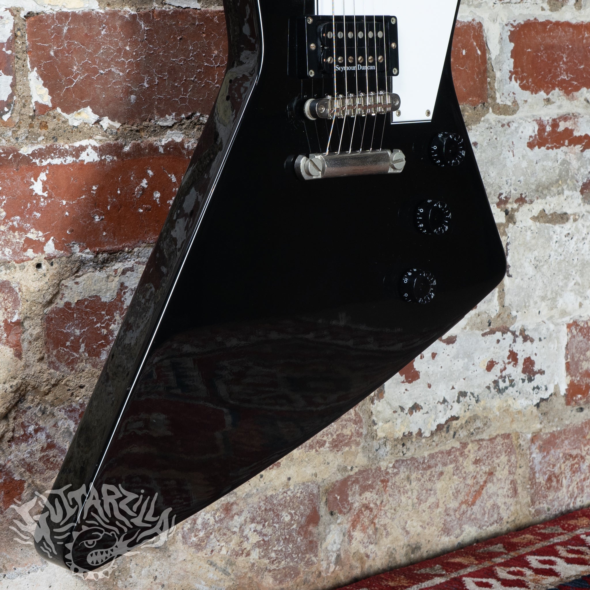 Edwards E-EX-120D Explorer 2012 Black MIJ Japan – Guitarzilla