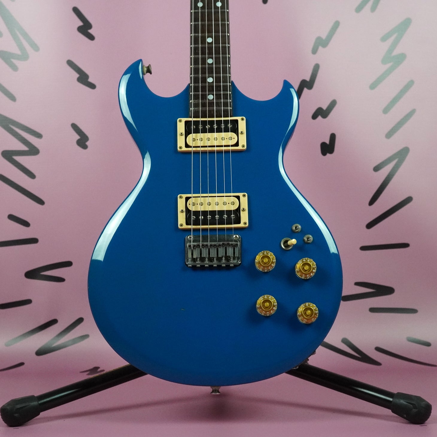 Aria Pro II Cardinal Series CS-350 1981 Cobalt Blue MIJ Japan Matsumoku