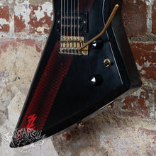 Load image into Gallery viewer, Aria Pro II ZZ Deluxe-V 1983 Black With Thunderbolt MIJ Matsumoku Japan
