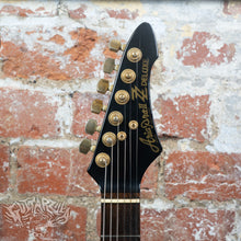 Load image into Gallery viewer, Aria Pro II ZZ Deluxe-V 1983 Black With Thunderbolt MIJ Matsumoku Japan
