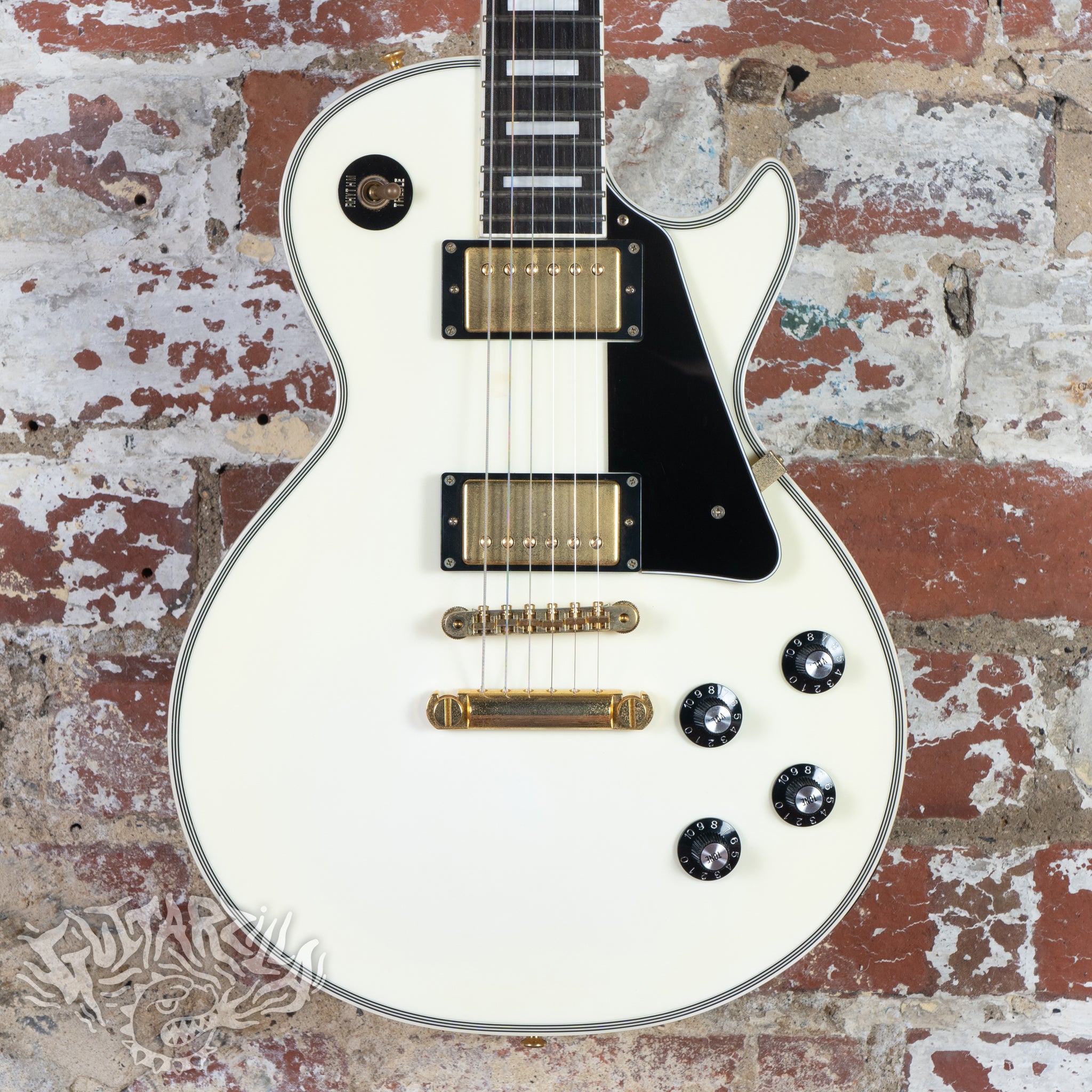 Edwards E-LP 130CD Custom 2014 White MIJ ESP Japan – Guitarzilla