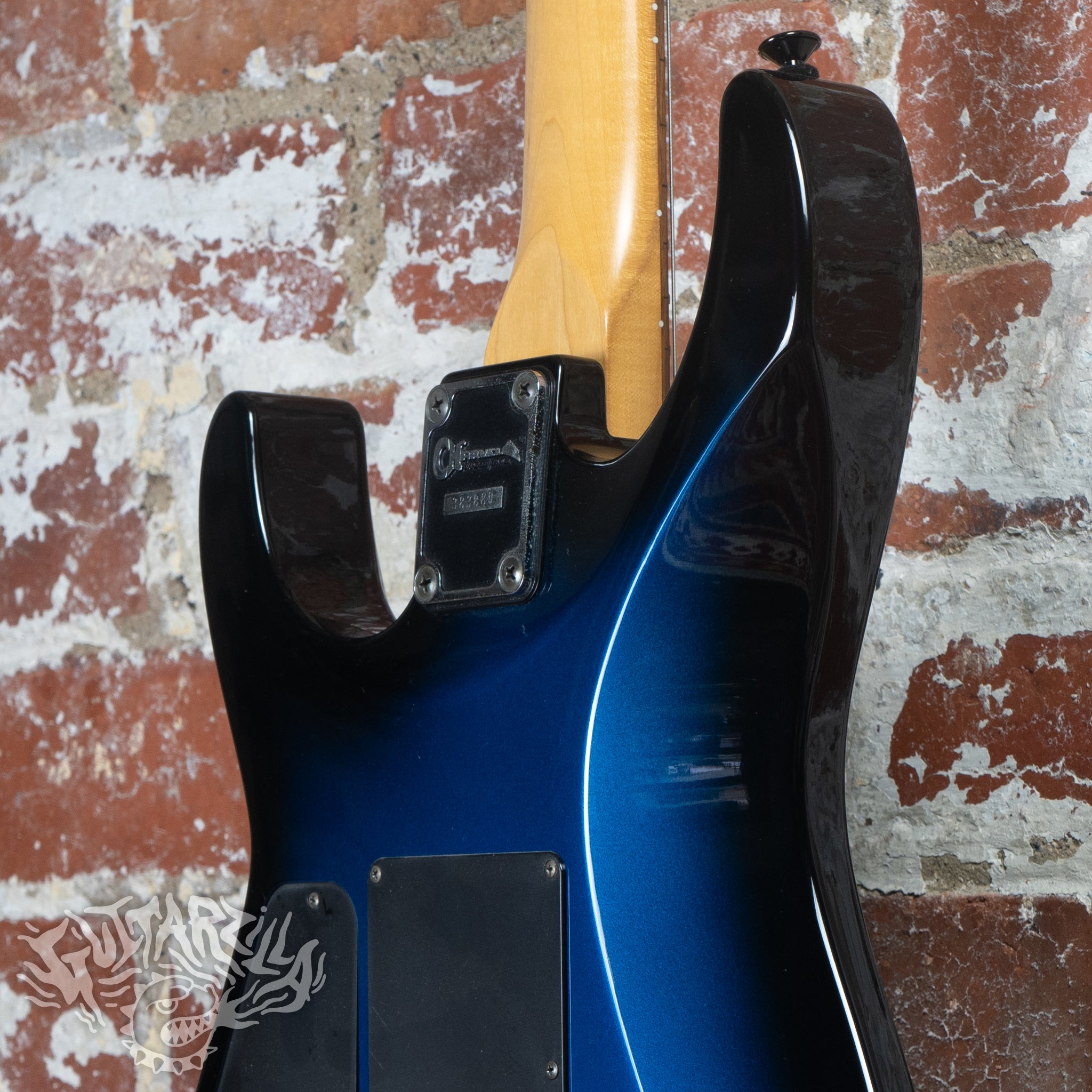Charvel CDS-065-HH Superstrat 1990's Metallic Blue Purple Sunburst