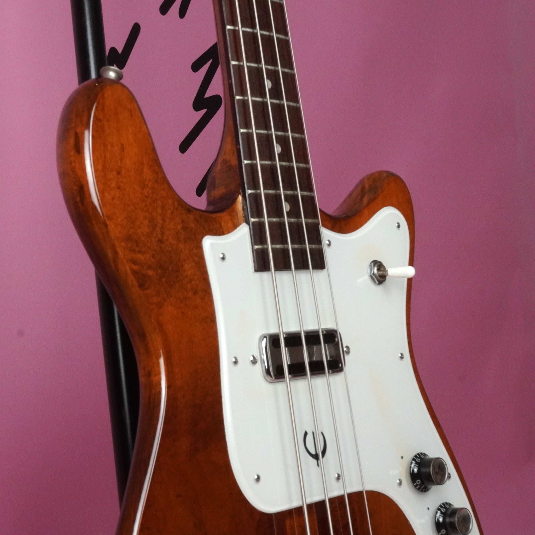 Epiphone Newport Bass 1970's Walnut Medium Scale MIJ Japan
