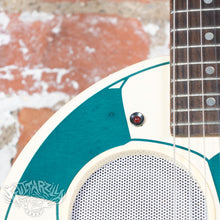 Load image into Gallery viewer, Aria Pro II SCG-200 Goal III Football Guitar Built in Speaker
