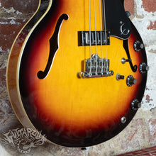 Load image into Gallery viewer, Epiphone Rivoli II Sunburst Semi Hollow Short Scale Bass 2000 Sunburst Peerless
