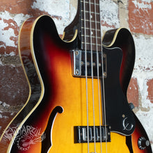 Load image into Gallery viewer, Epiphone Rivoli II Sunburst Semi Hollow Short Scale Bass 2000 Sunburst Peerless
