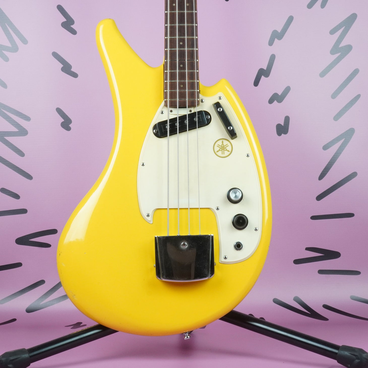 Yamaha SB-1C Flying Banana Bass 1968/9 Canary Yellow MIJ Japan JV