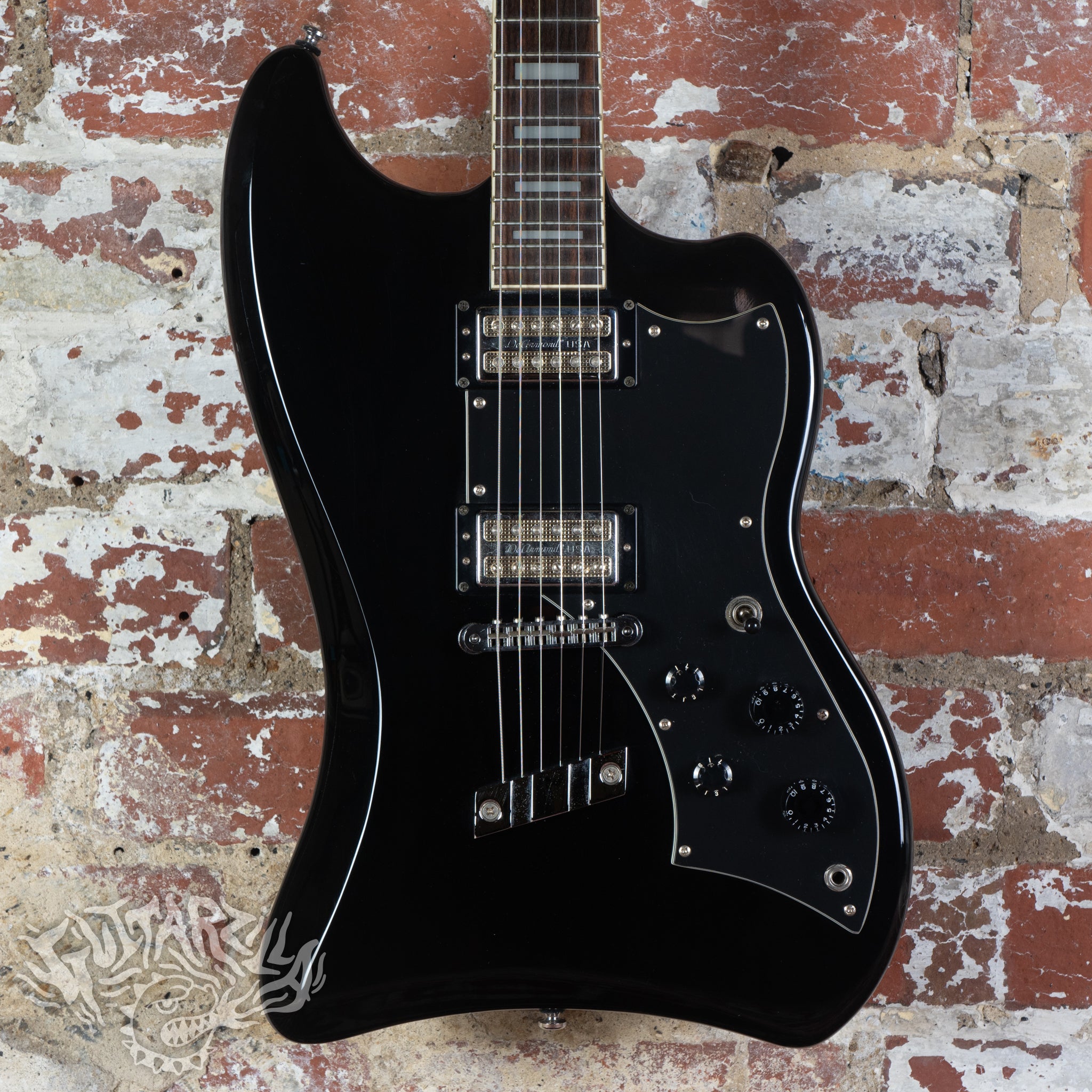 Dearmond by Guild Jet-Star 1998 Black – Guitarzilla