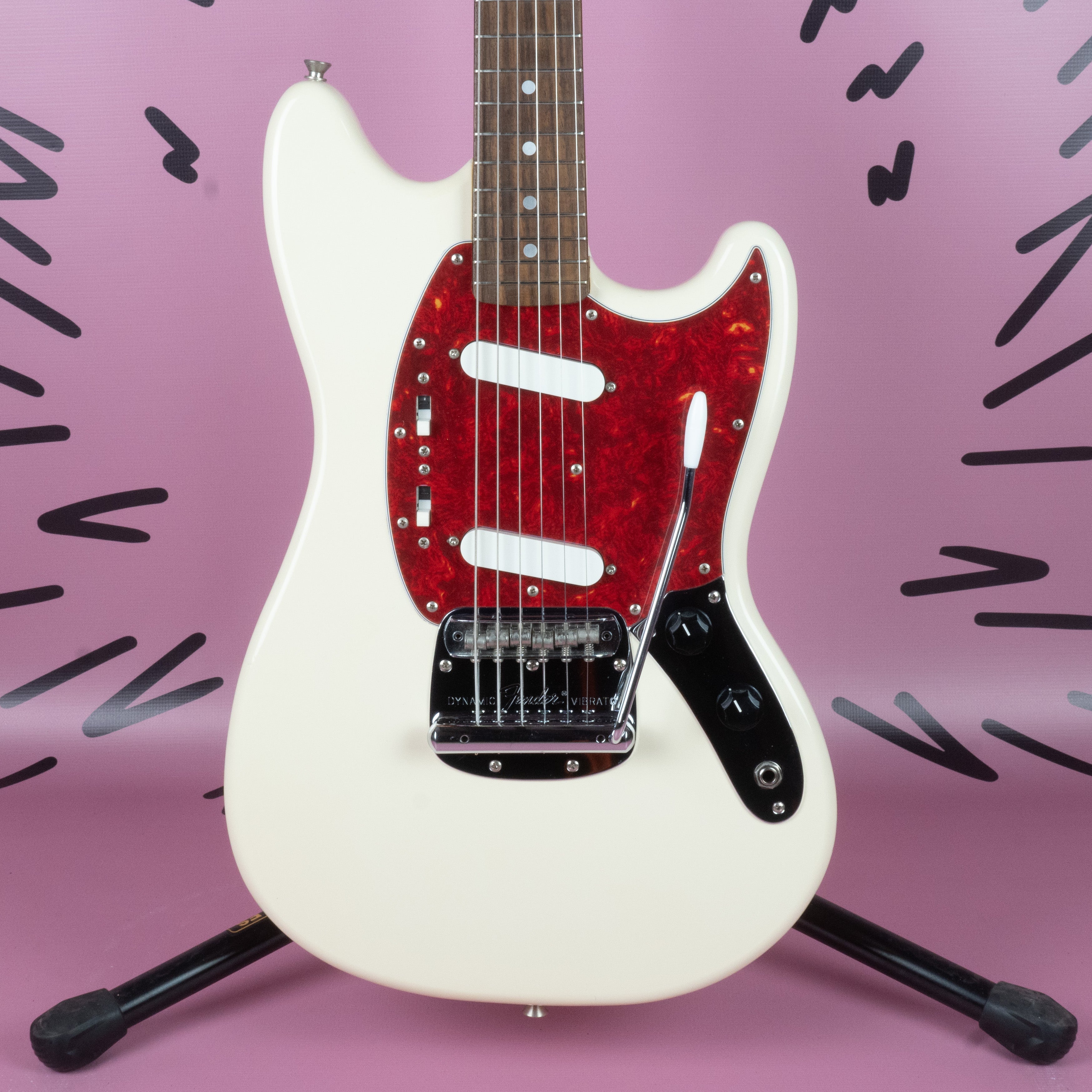 Fender Mustang '66 Reissue MG-66 Olympic White 2004 MIJ