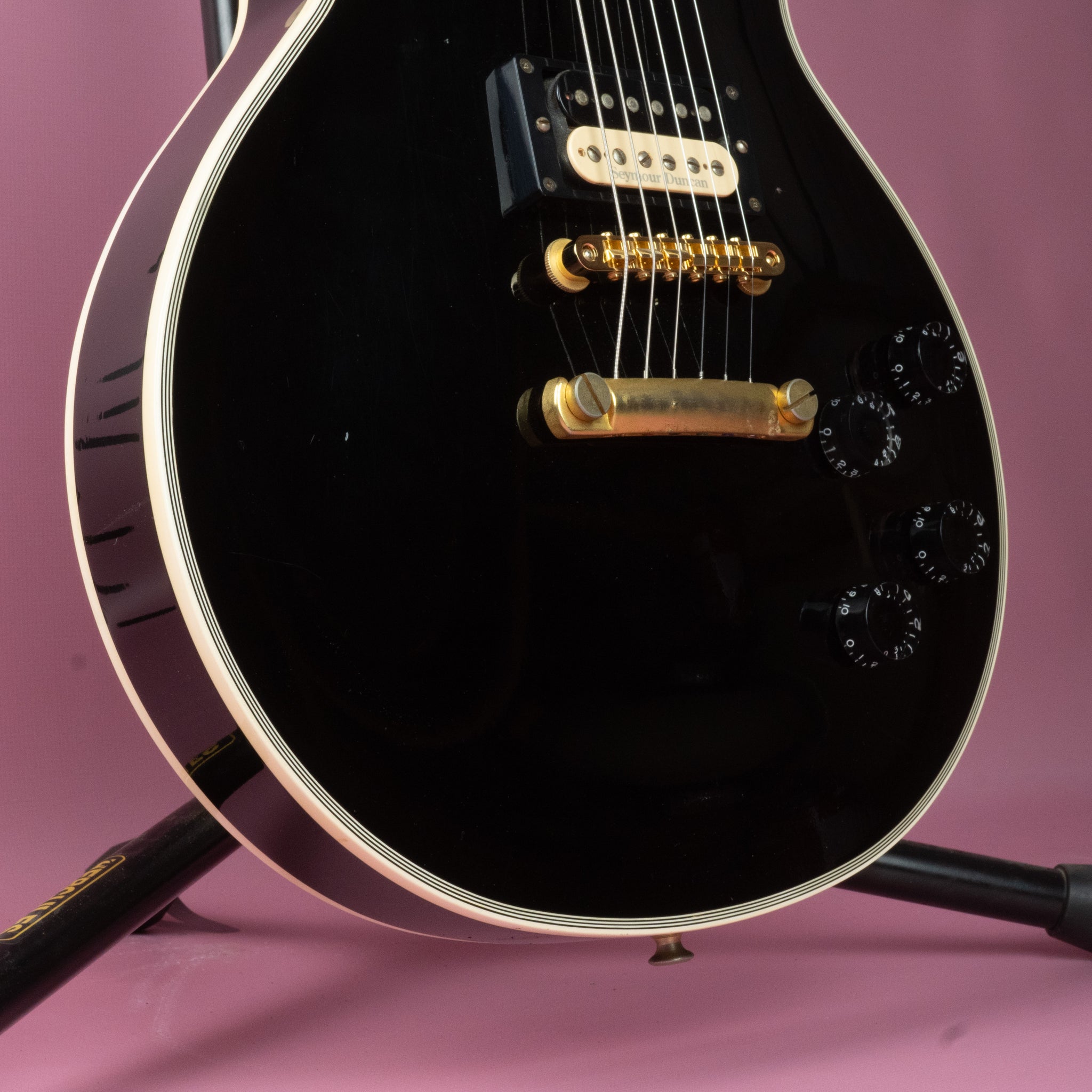 Edwards E-LP-95C Ken Yokoyama 1990's Ebony MIJ Japan ESP – Guitarzilla