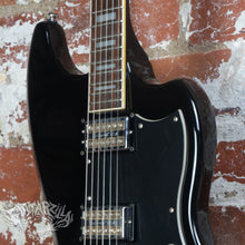 Load image into Gallery viewer, Dearmond by Guild Jet-Star 1998 Black
