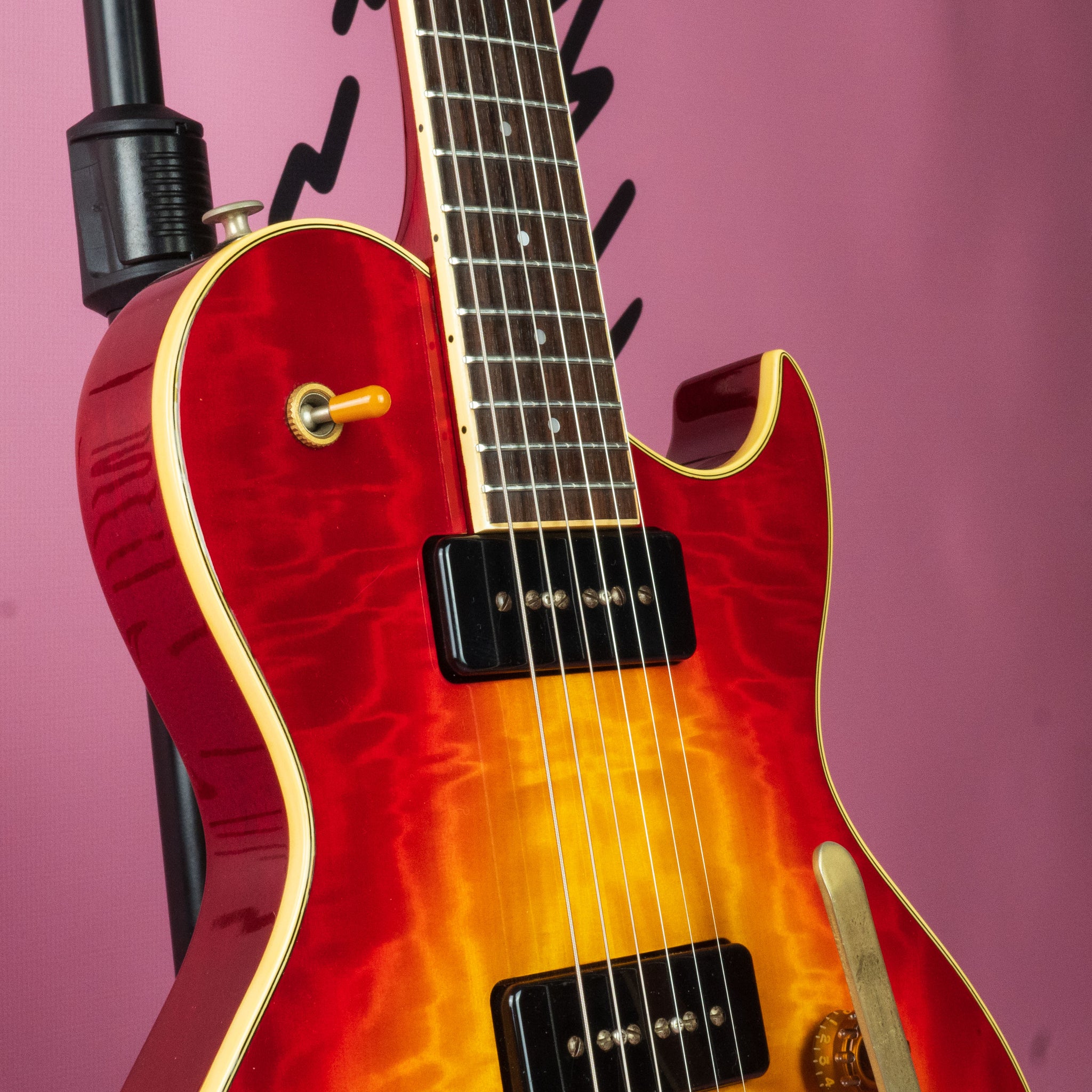 Aria Pro II PE-JR750 1991 Cherry Sunburst MIJ Japan – Guitarzilla