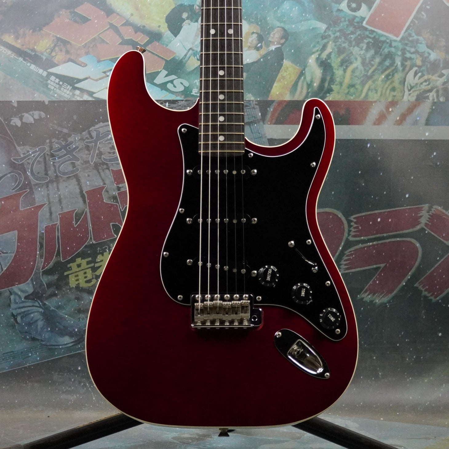 Fender AST Aerodyne Stratocaster 2012 Old Candy Apple Red MIJ Japan –  Guitarzilla