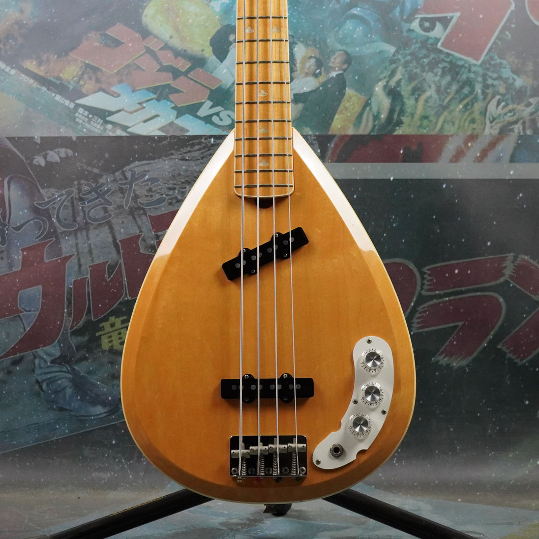 Fernandes YB-75 Teardrop 'Biwa Bass' 2000's Natural MIJ Japan