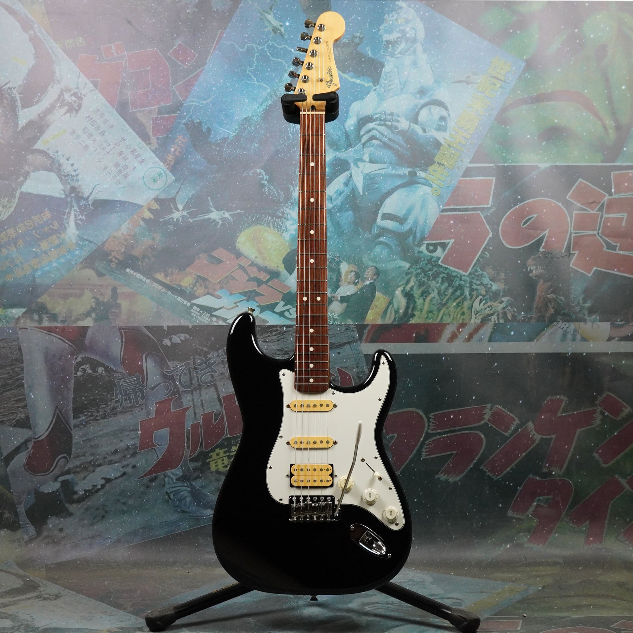 Fender Stratocaster Standard HSS 2007 Black MIJ Japan – Guitarzilla