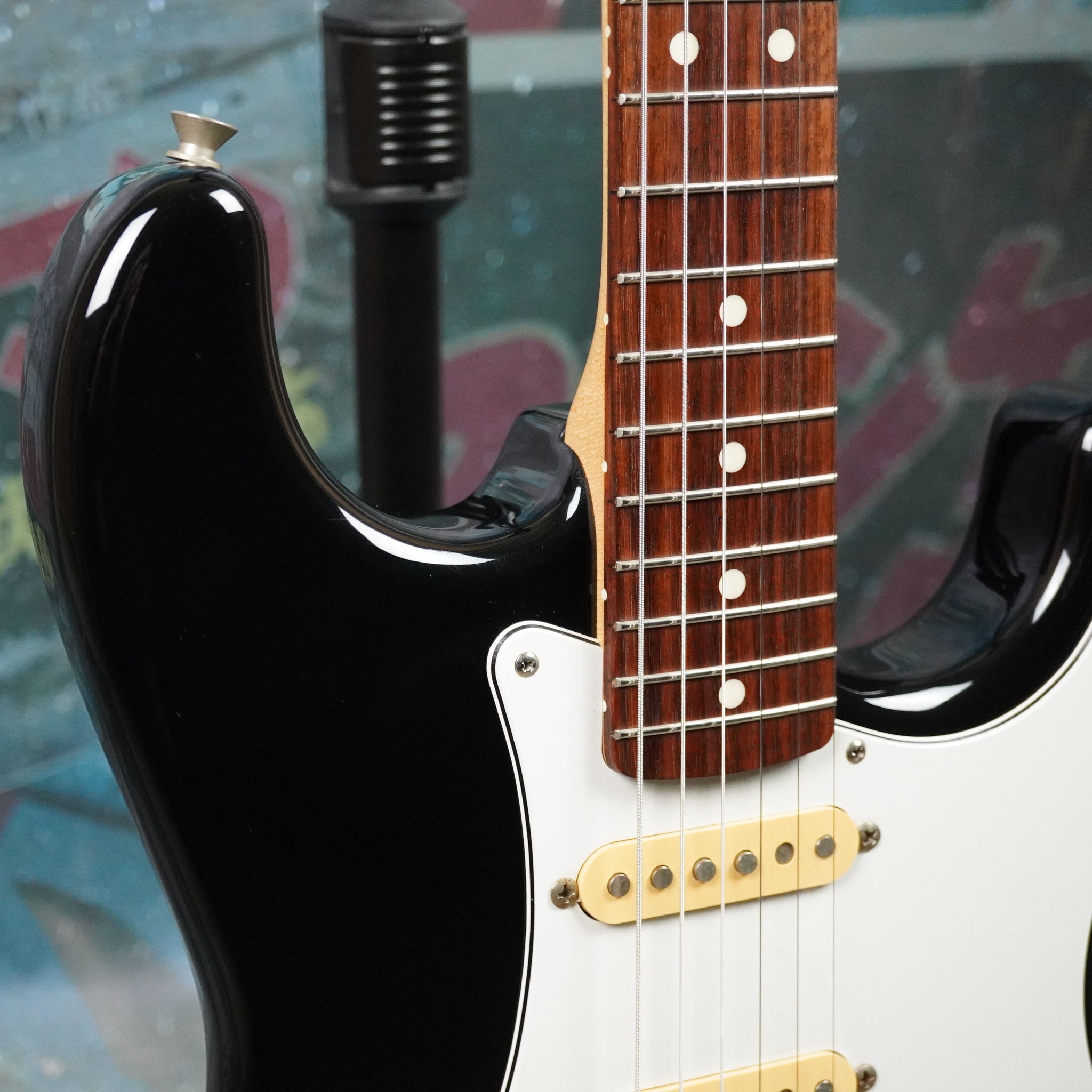Fender Stratocaster Standard HSS 2007 Black MIJ Japan – Guitarzilla
