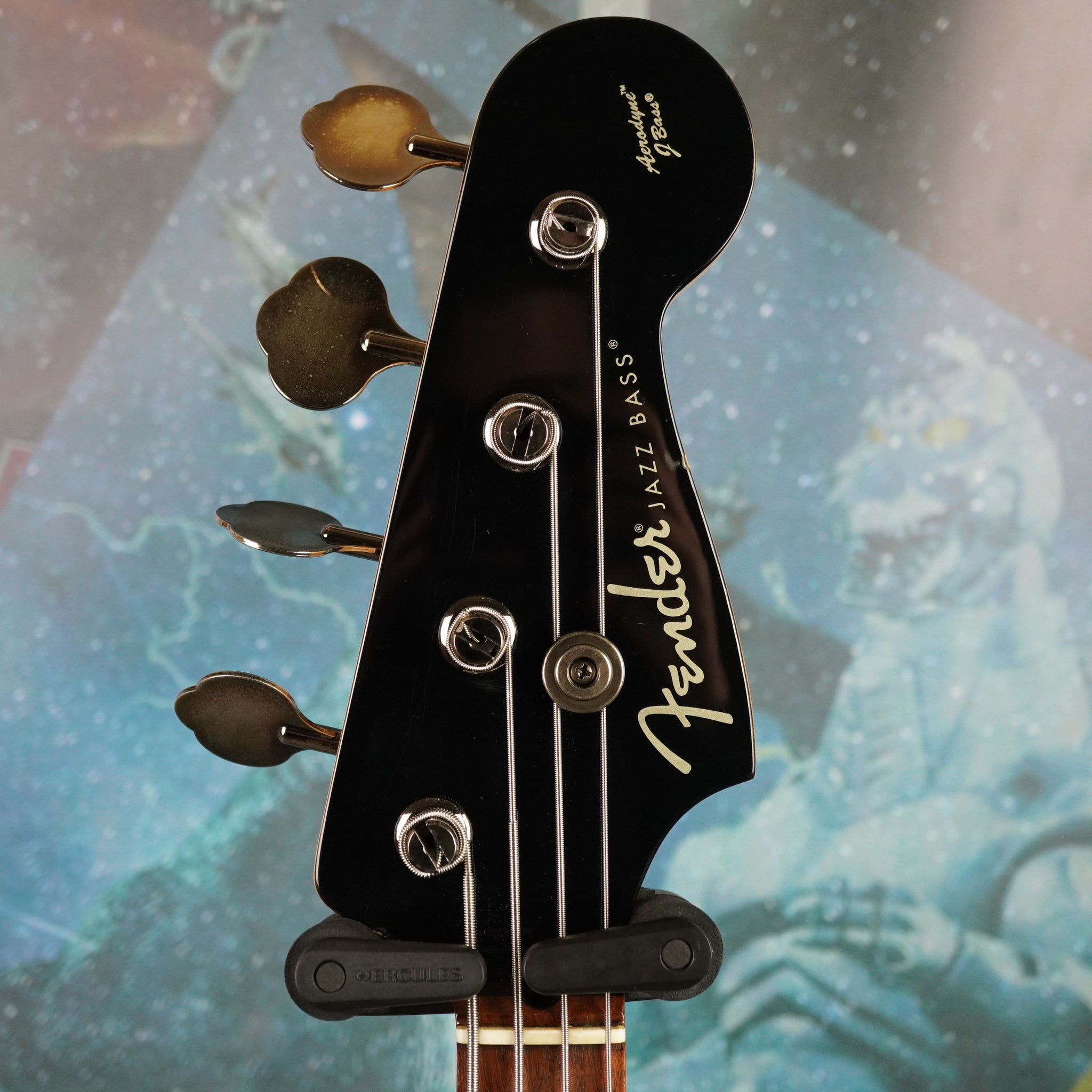 Fender Aerodyne Jazz Bass AJB 2004 Old Black CIJ Japan – Guitarzilla