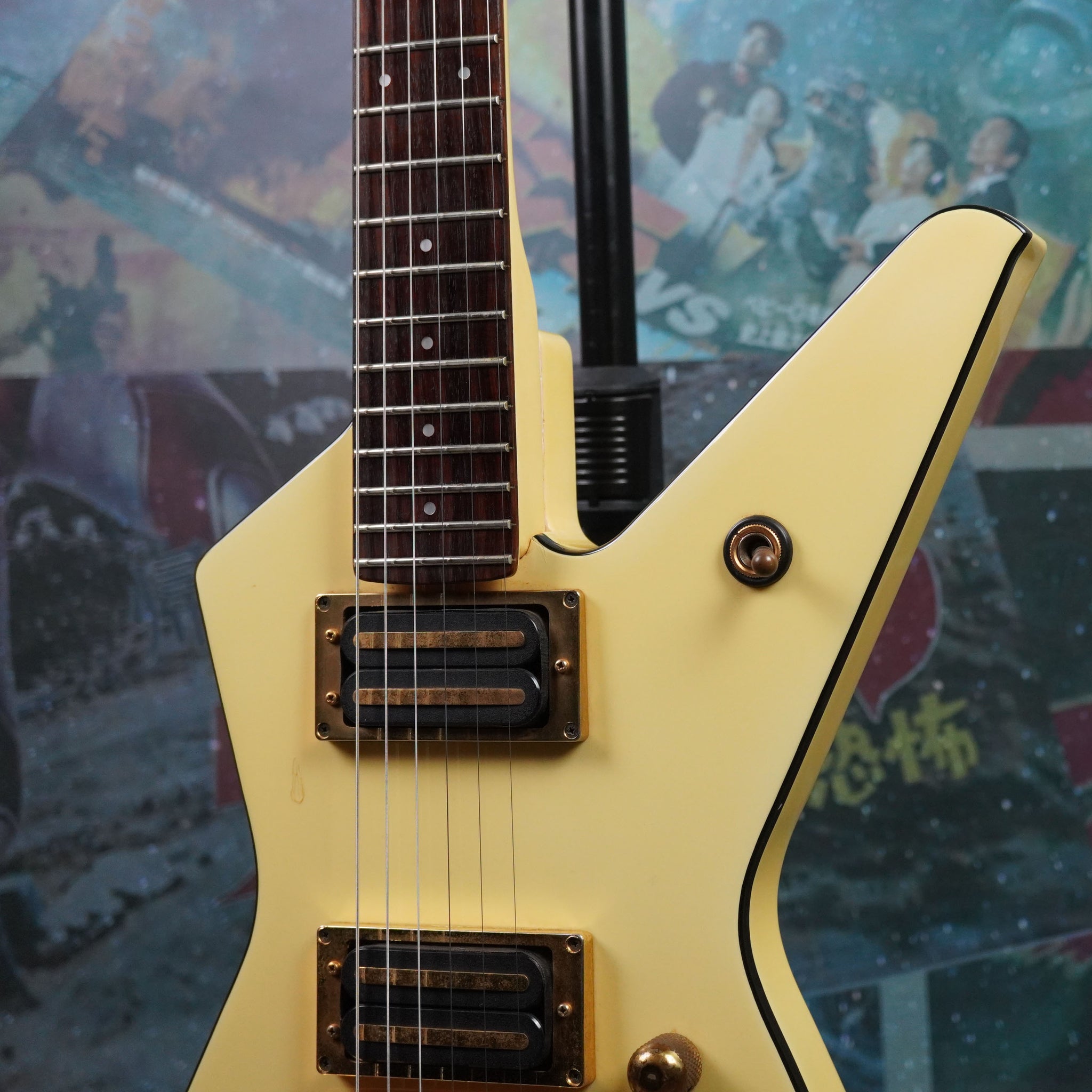 Ibanez Destroyer II DT355 1985 White JDM MIJ Japan – Guitarzilla