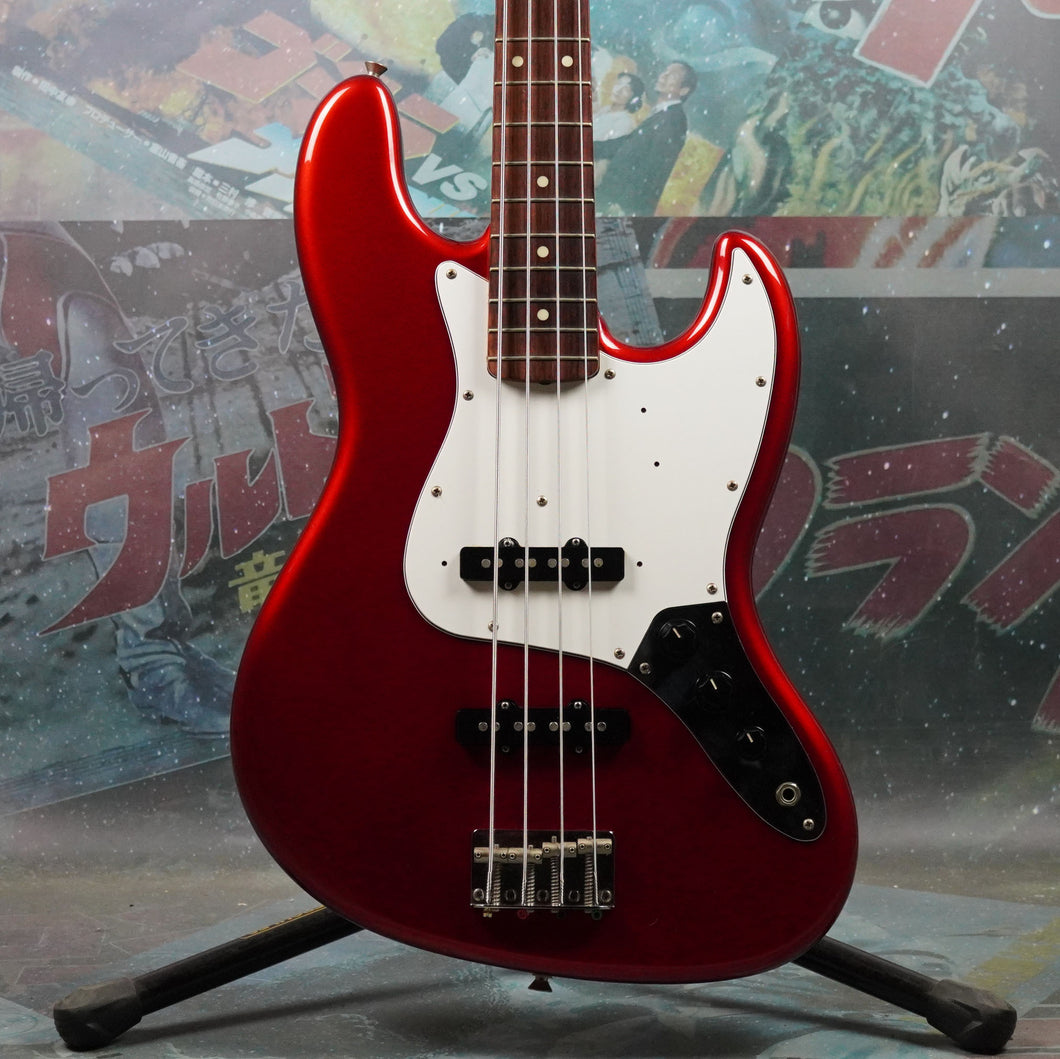 Fender Jazz Bass Standard JB-STD Candy Apple Red 2002 MIJ Japan