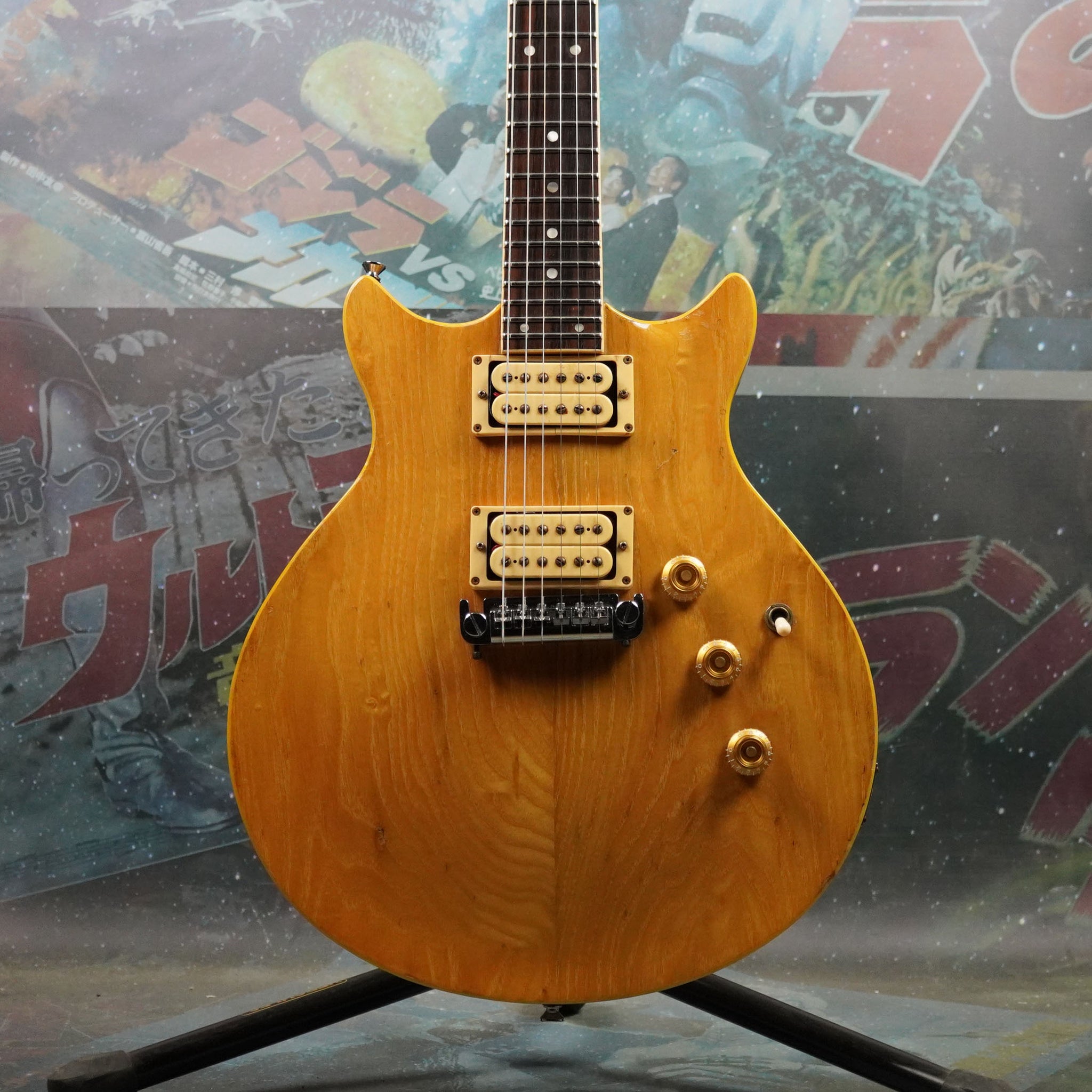 Greco MR-800 Mick Ralphs Signature 1978 Natural MIJ Japan