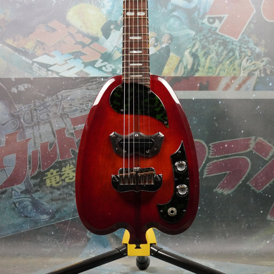 H.S Anderson Houston HS-1A 'Apple Guitar' 1980's Cherry Sunburst MIJ Japan Morris