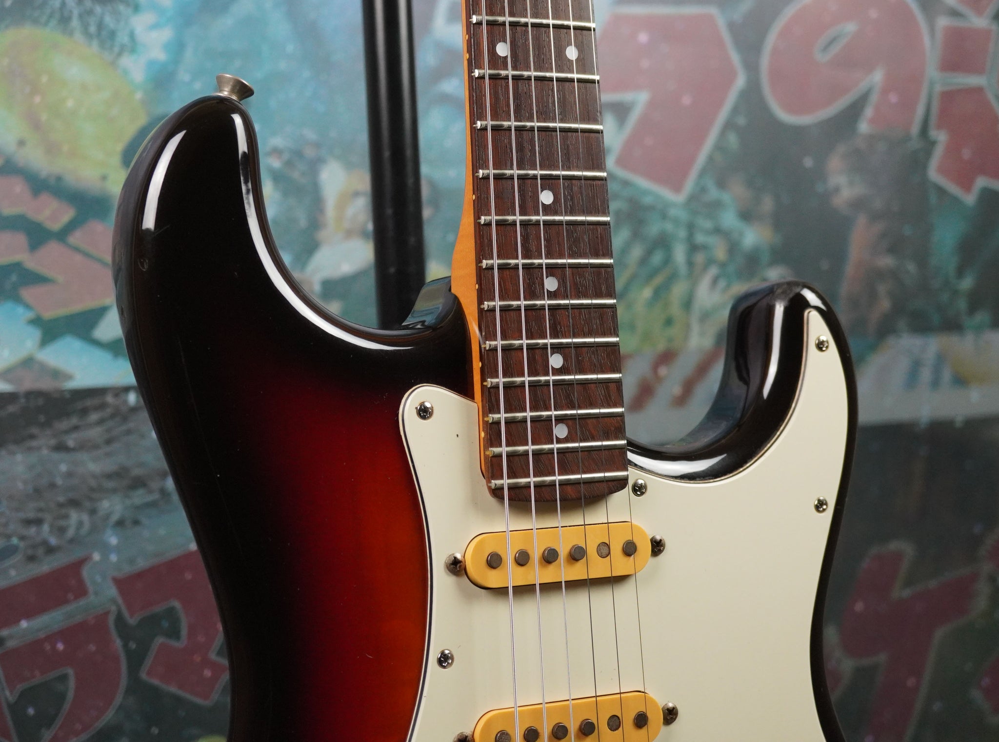 Fender Stratocaster Medium Scale ST314-55 1986 Sunburst MIJ