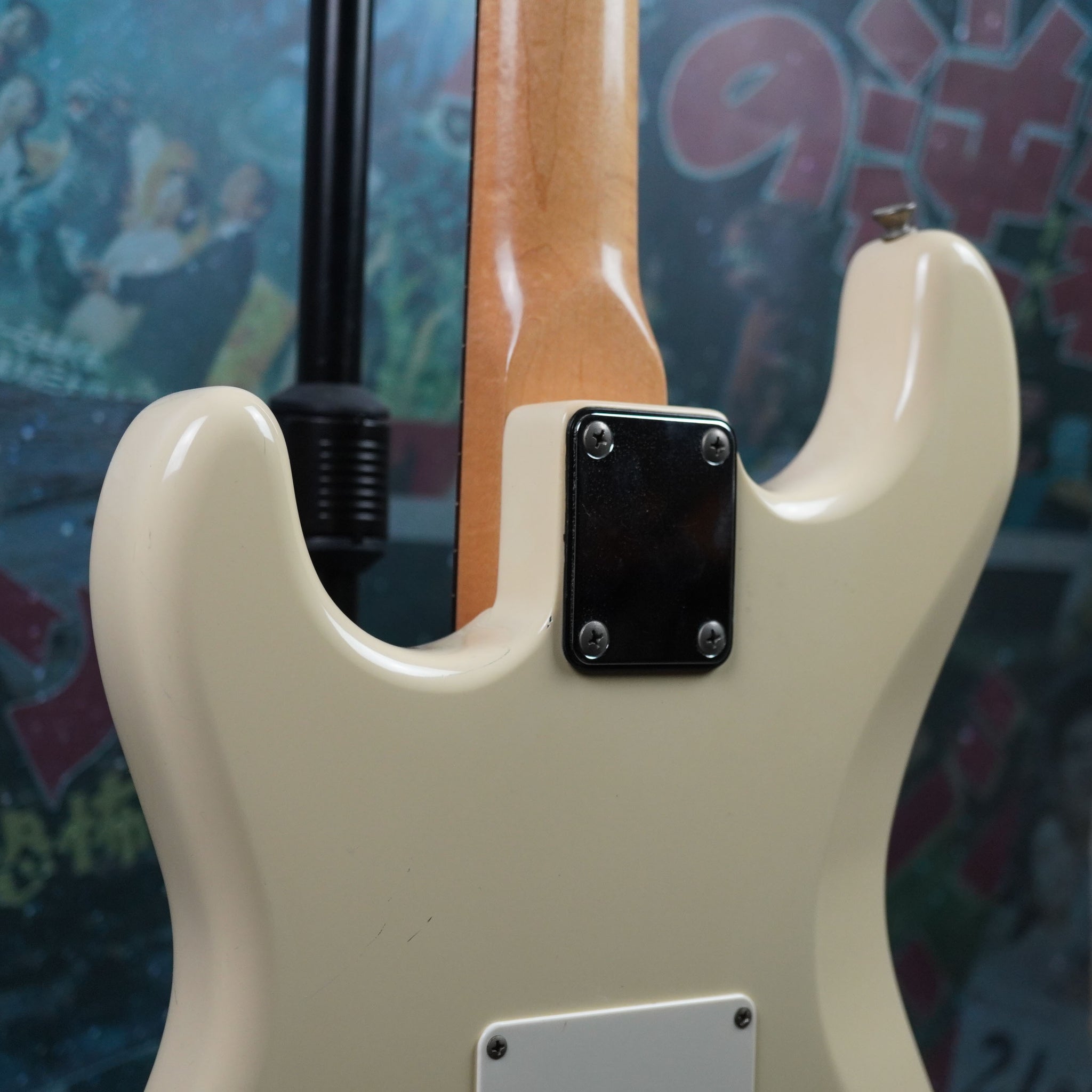 Squier Stratocaster E Serial 1987 White MIJ Japan FujiGen
