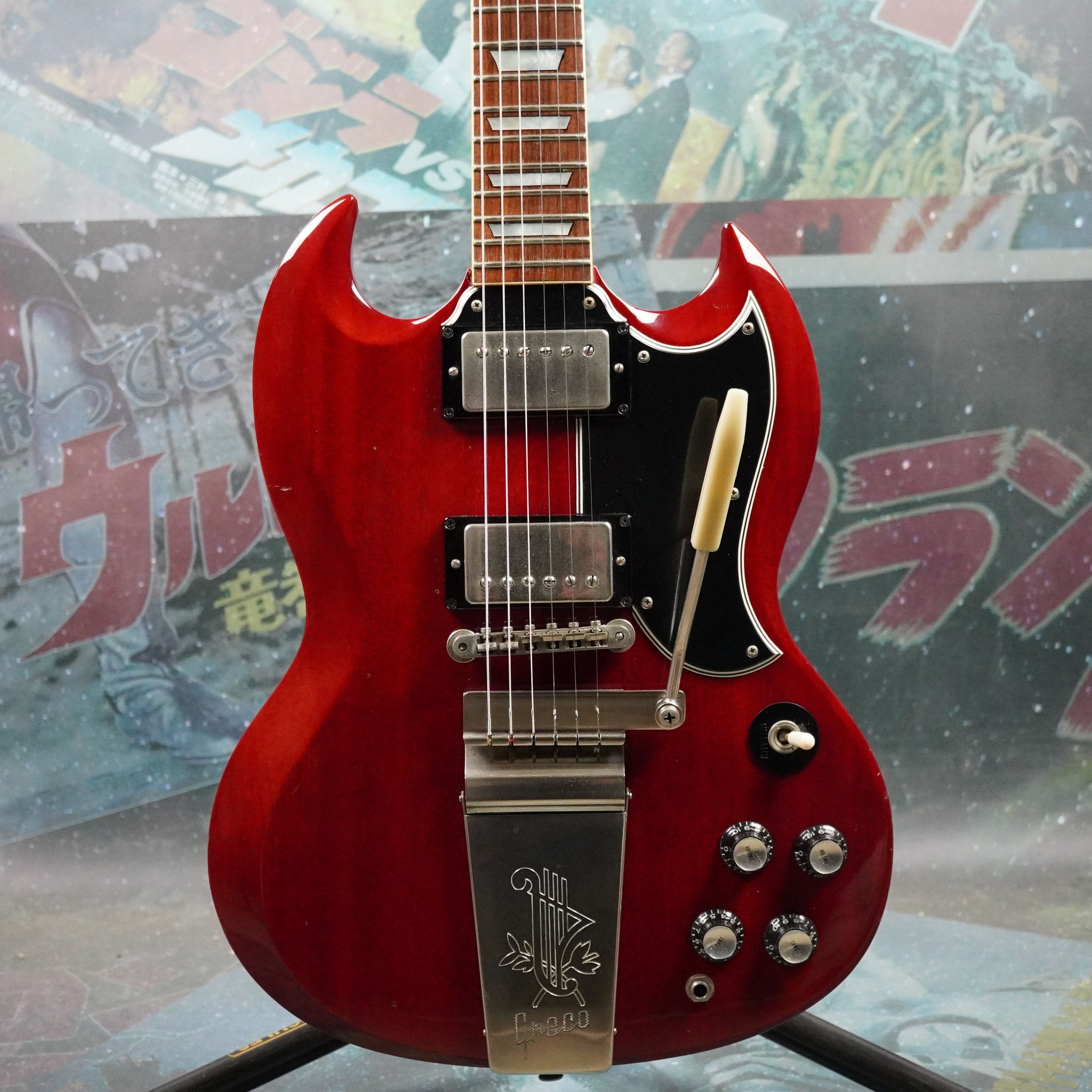 Greco SS-700 Super Real Double Cut 1980 Cherry MIJ Japan FujiGen –  Guitarzilla