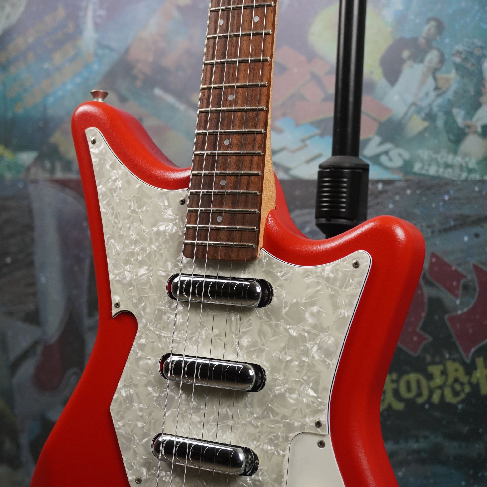 FujiGen FGN PP3-550 1990's Red White MIJ Japan Offset – Guitarzilla
