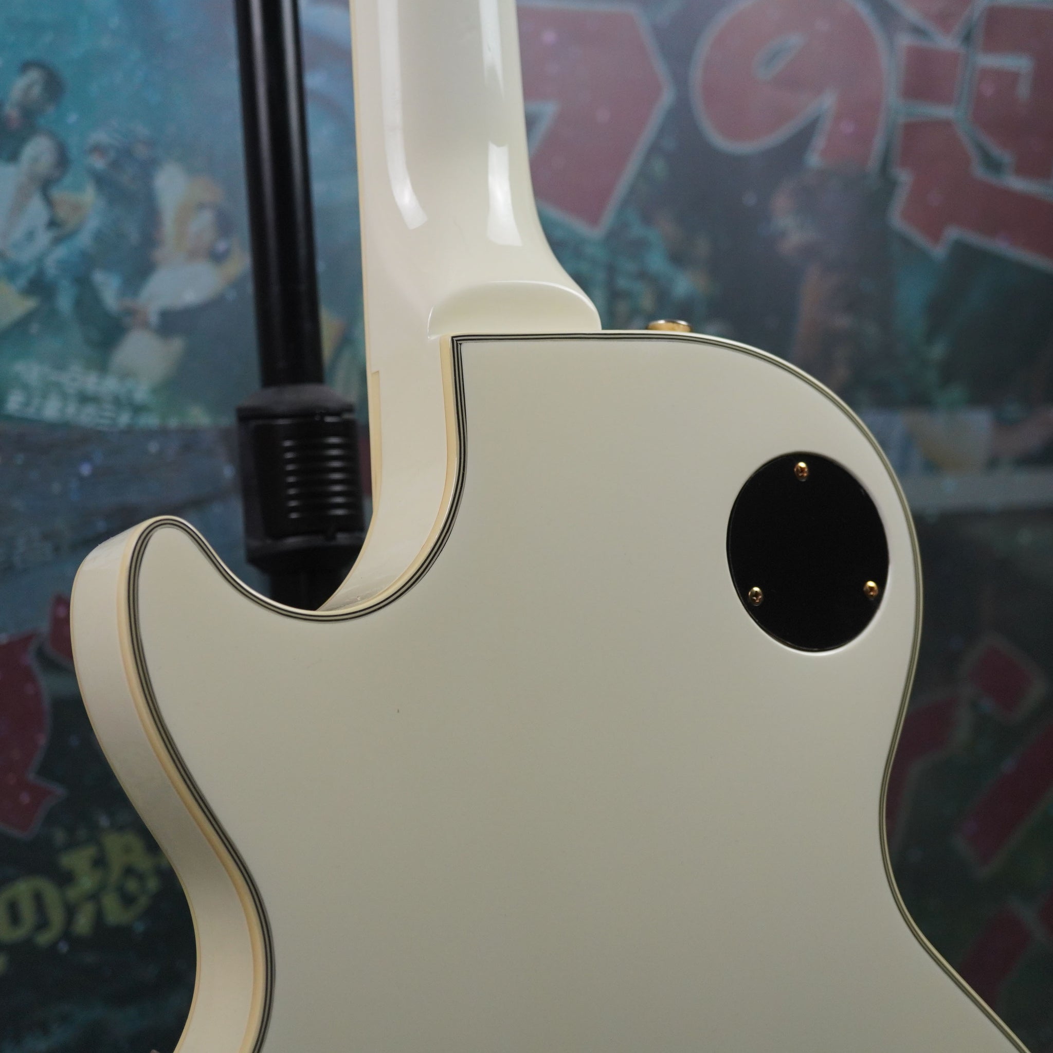 Burny RLC-70 '60 Model Single Cut Custom 1990's White MIJ Japan
