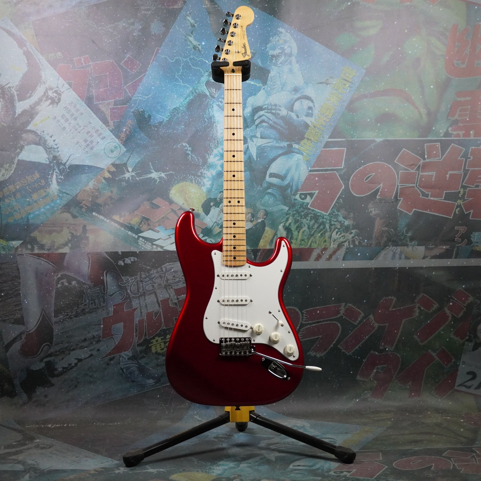 【美品】Fender Stratocaster ST-STD Fender Stratocaster ST-STD 2007 Candy Apple Red MIJ Japan
