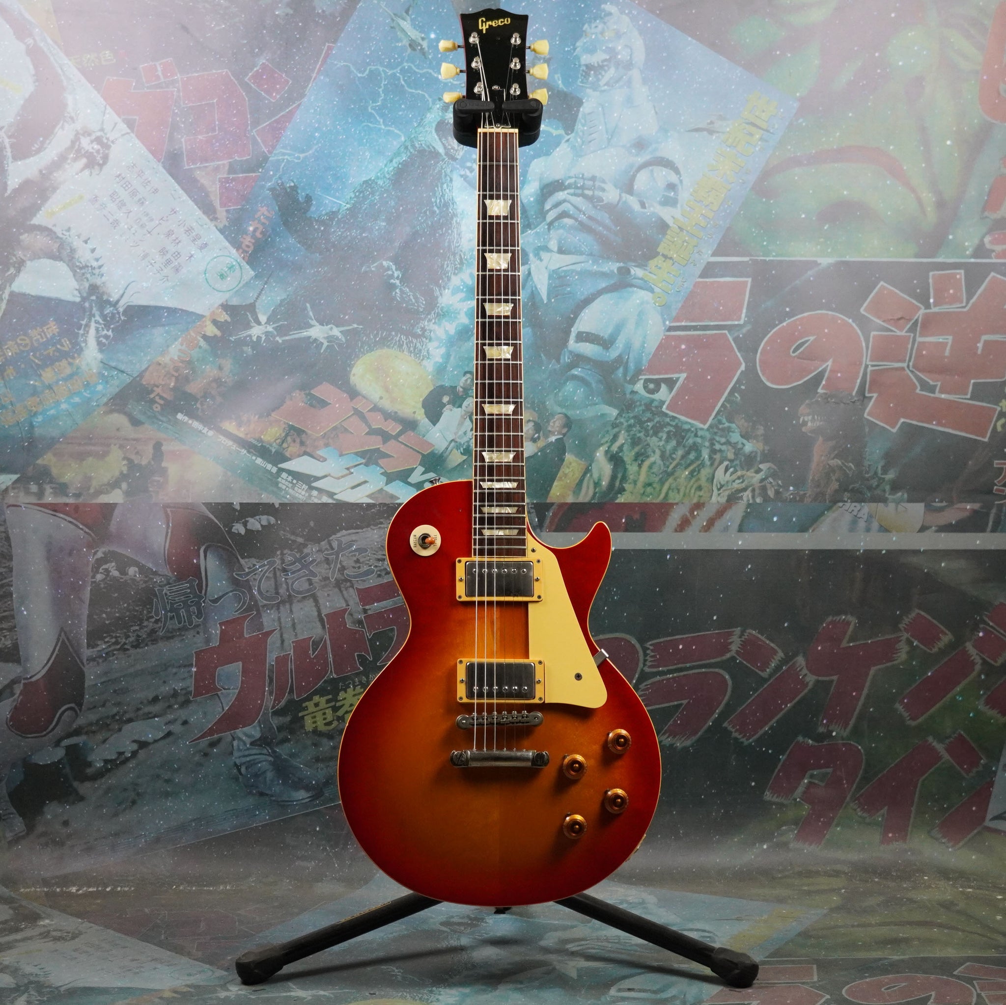 Greco EG59-60 1989 Cherry Sunburst Mint Collection MIJ Japan FujiGen –  Guitarzilla