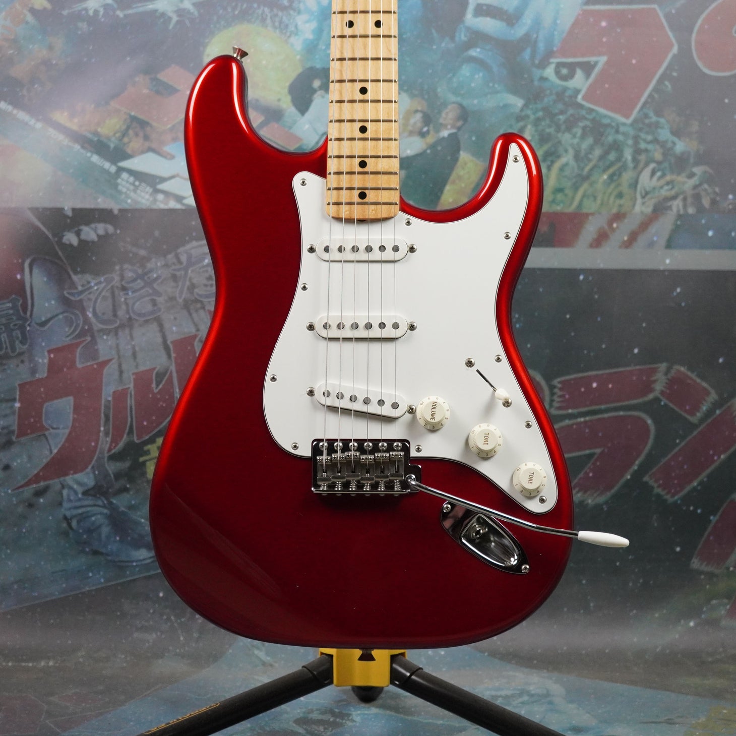 Fender Stratocaster ST-STD 2007 Candy Apple Red MIJ Japan