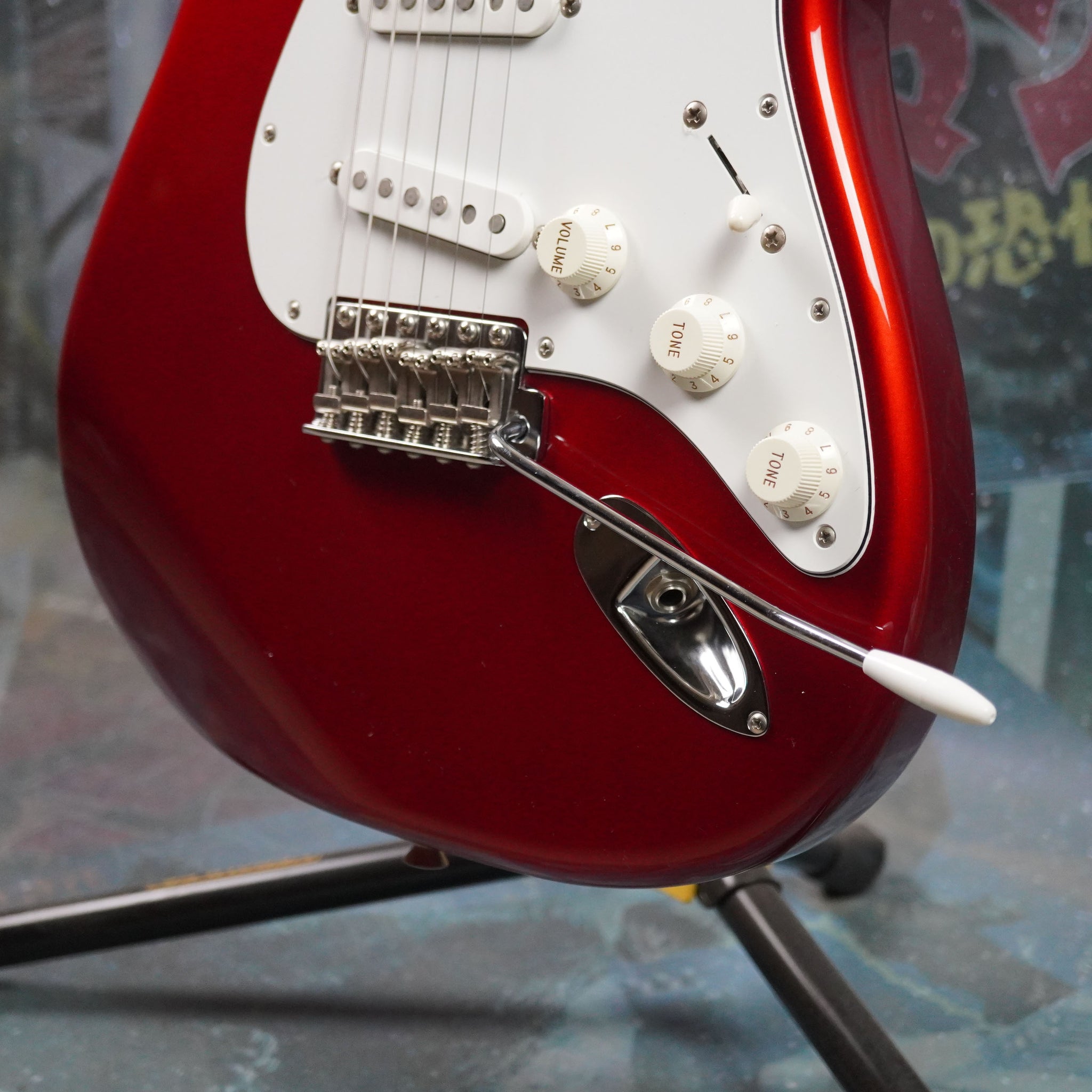 Fender Stratocaster ST-STD 2007 Candy Apple Red MIJ Japan