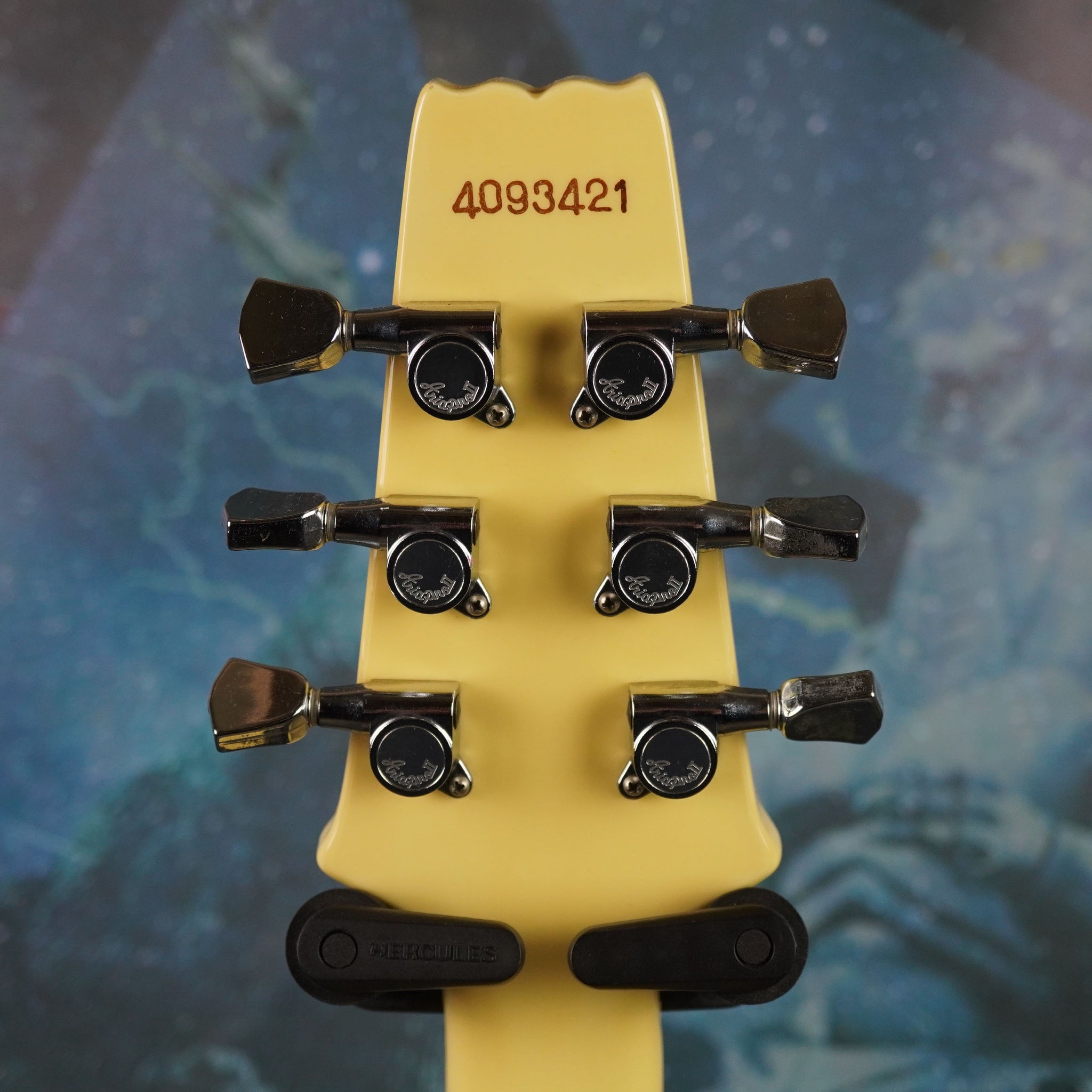 Aria Pro II PE-60 1984 Ivory White MIJ Japan Matsumoku – Guitarzilla