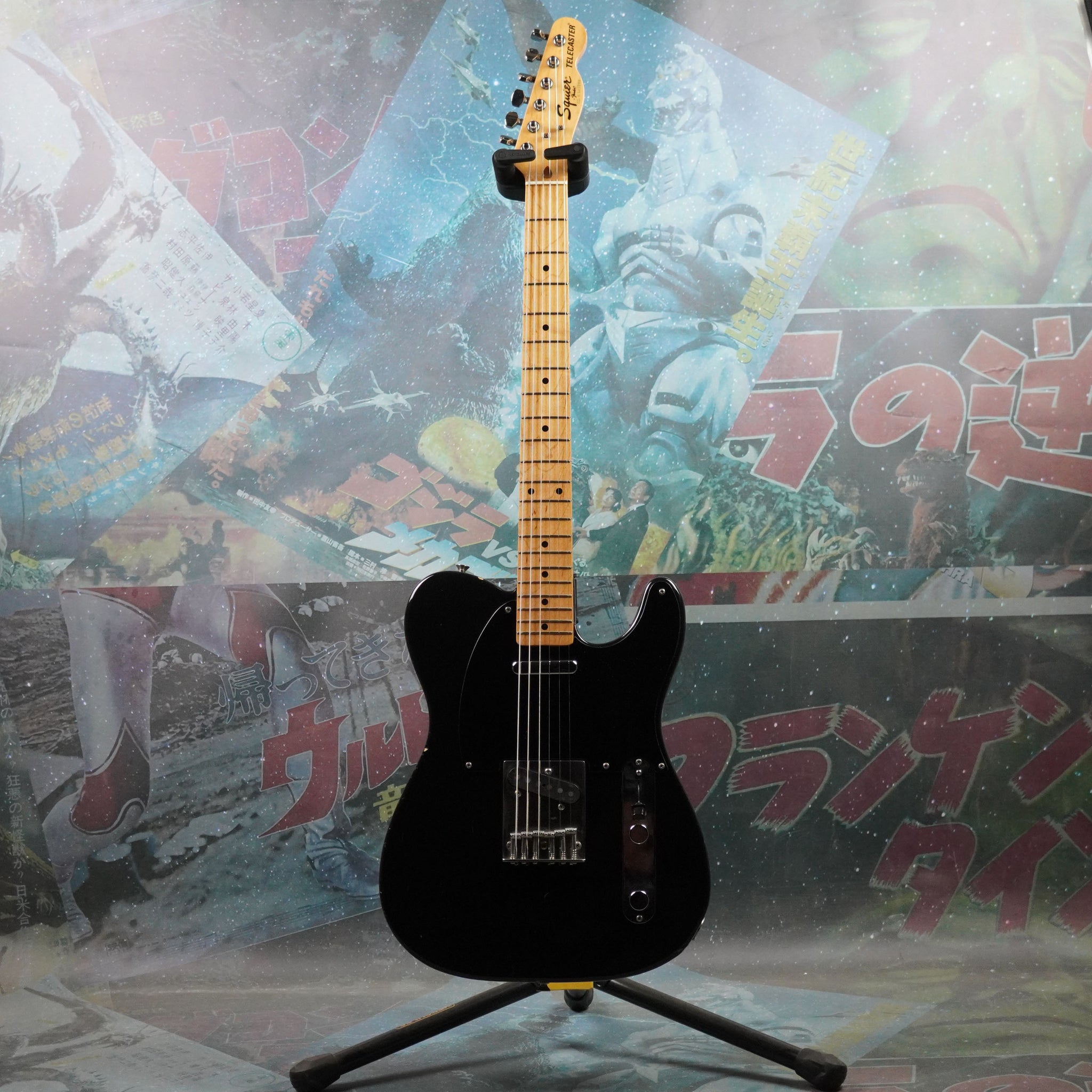 Squier CTL-398 Telecaster Eシリアル 日本製 Squier Telecaster CTL-398 1985 Black MIJ Japan E Serial – Guitarzilla