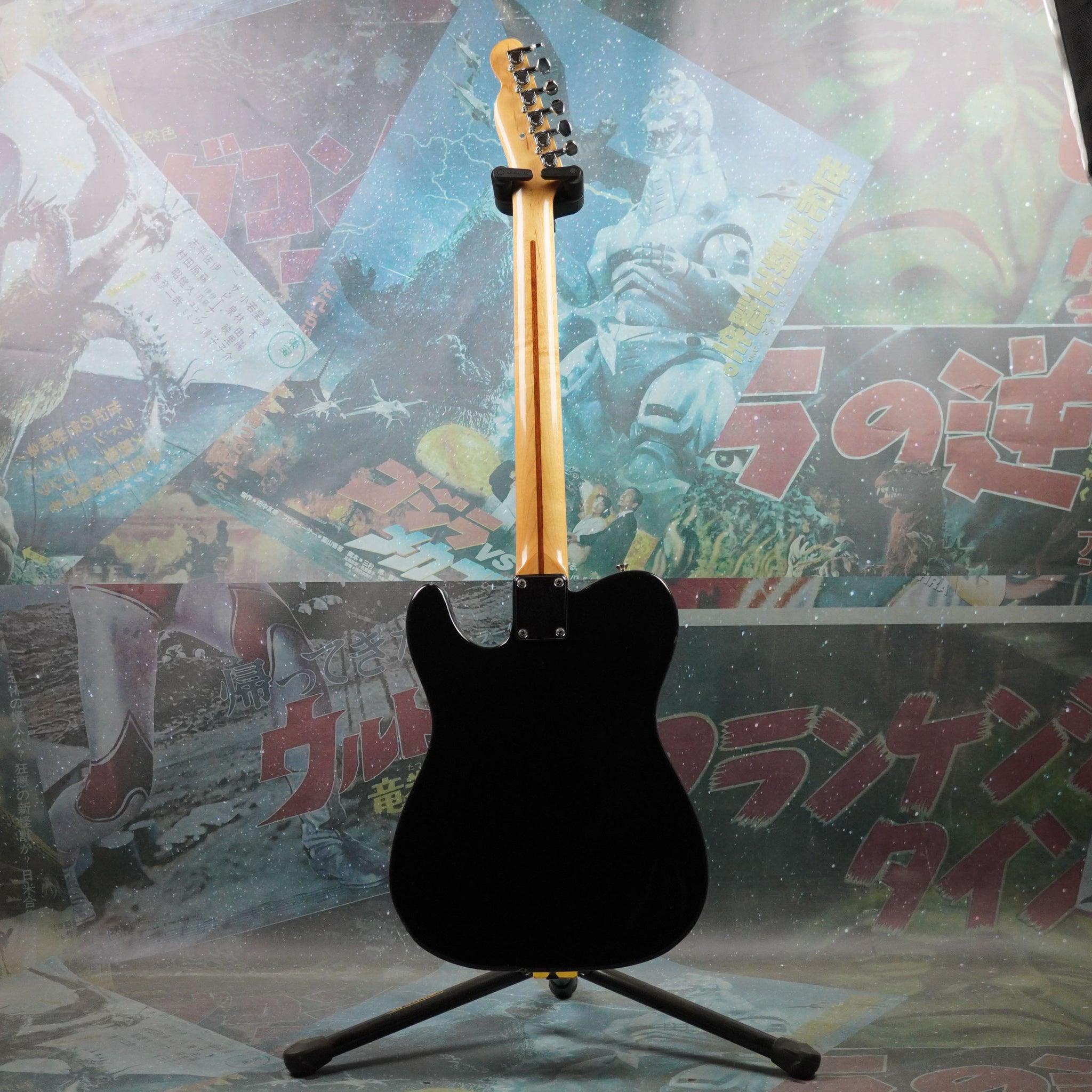 Squier Telecaster CTL-398 1985 Black MIJ Japan E Serial – Guitarzilla