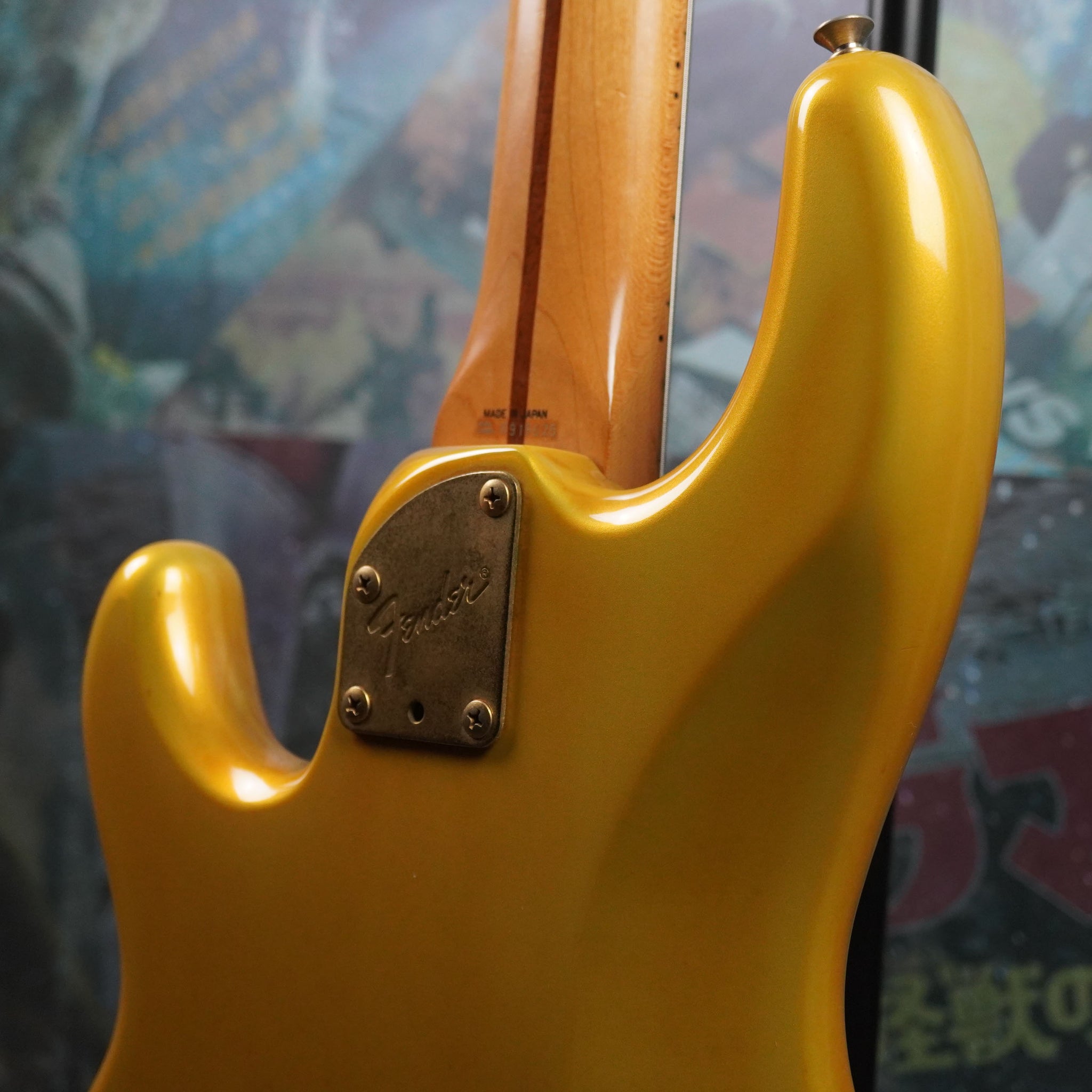 Fender Jazz Bass Special PJM-65 1987 Gold Metallic MIJ Japan 