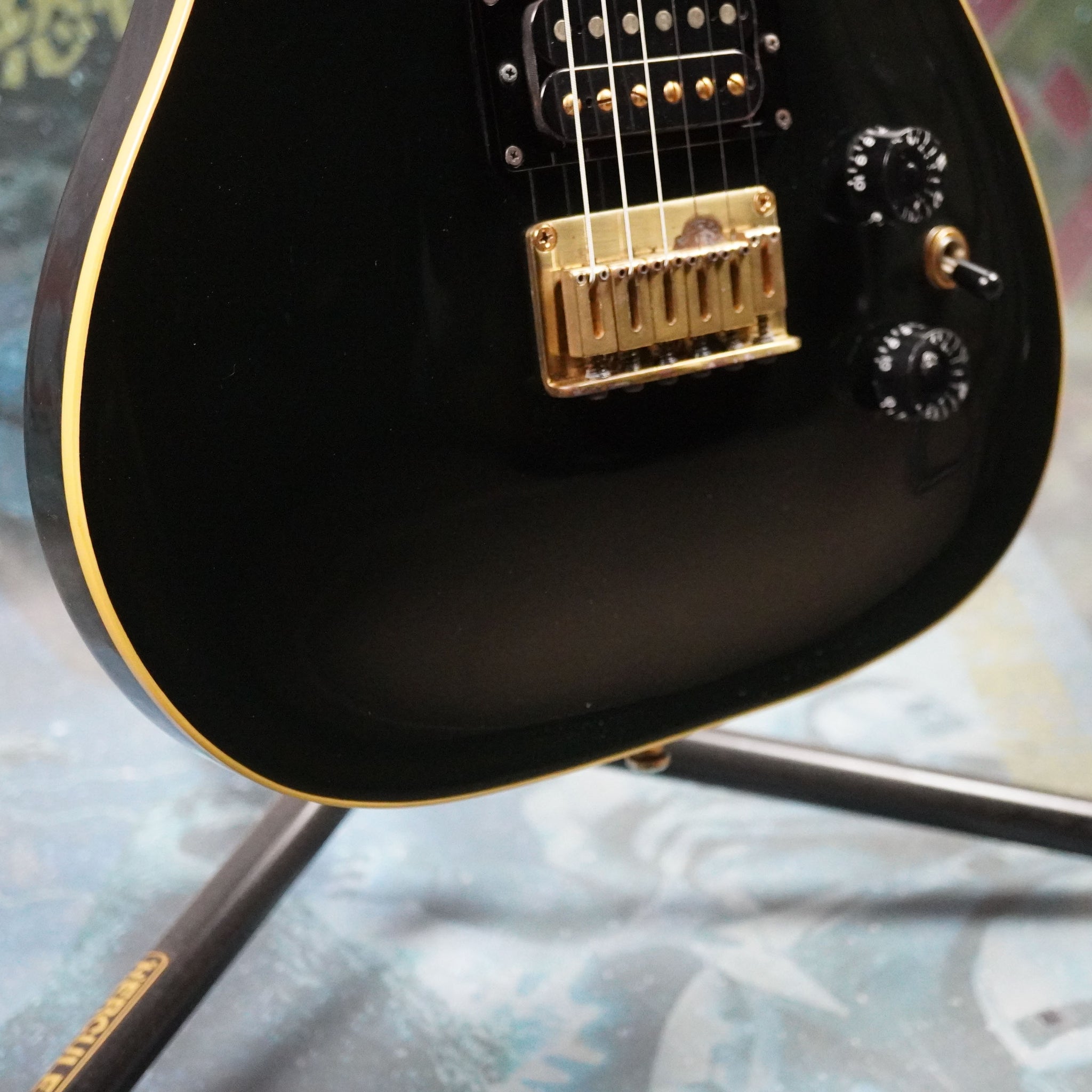 ジャパンビンテージ1987年Greco JJ-60　デバイス　特価 Greco TRH-60 Sprit Energy 1987 Black MIJ Japan JV – Guitarzilla